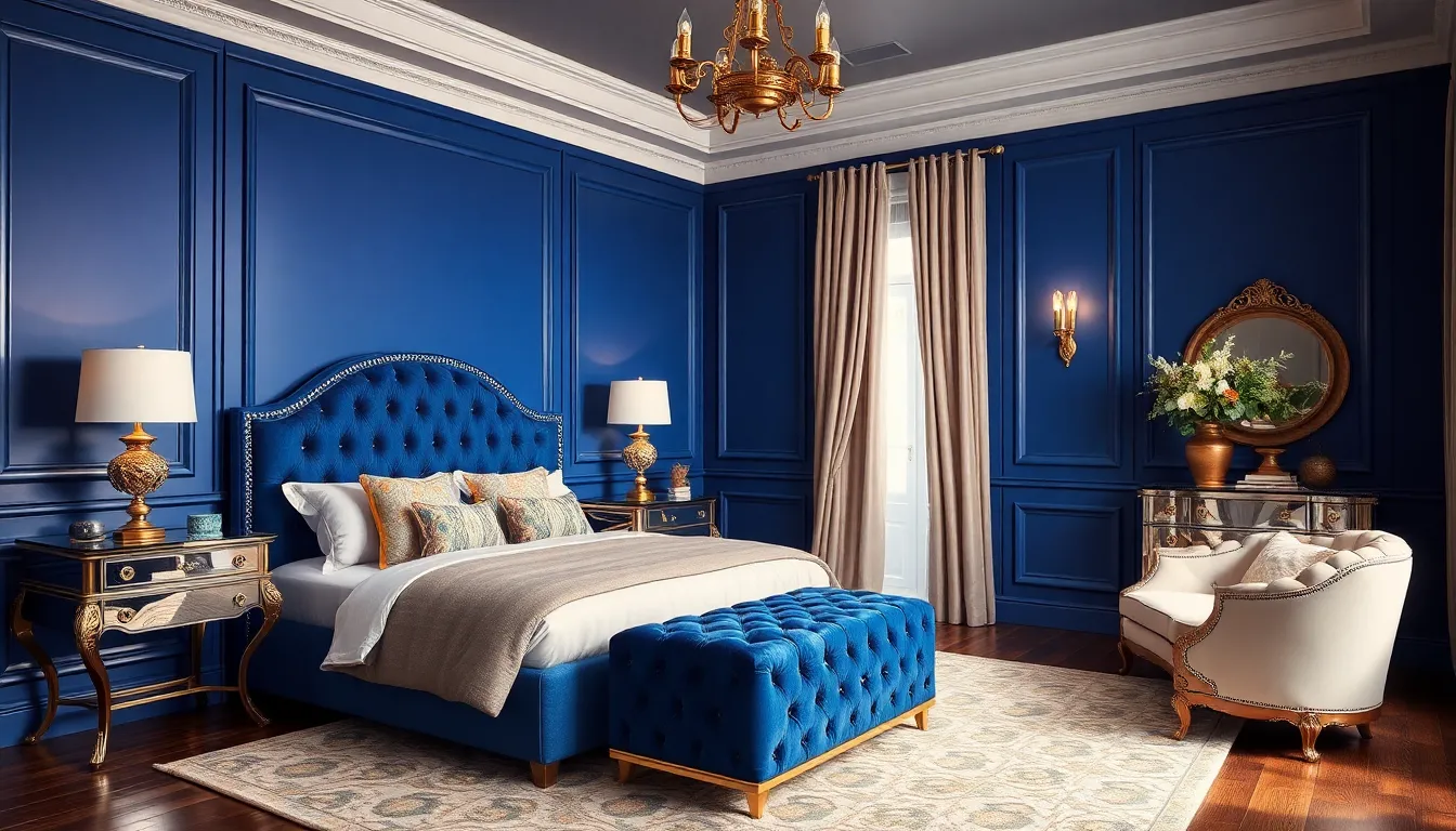 15 Stunning Blue Bedroom Ideas to Create Your Perfect Sleep Sanctuary 4 15 Stunning Blue Bedroom Ideas to Create Your Perfect Sleep Sanctuary 3