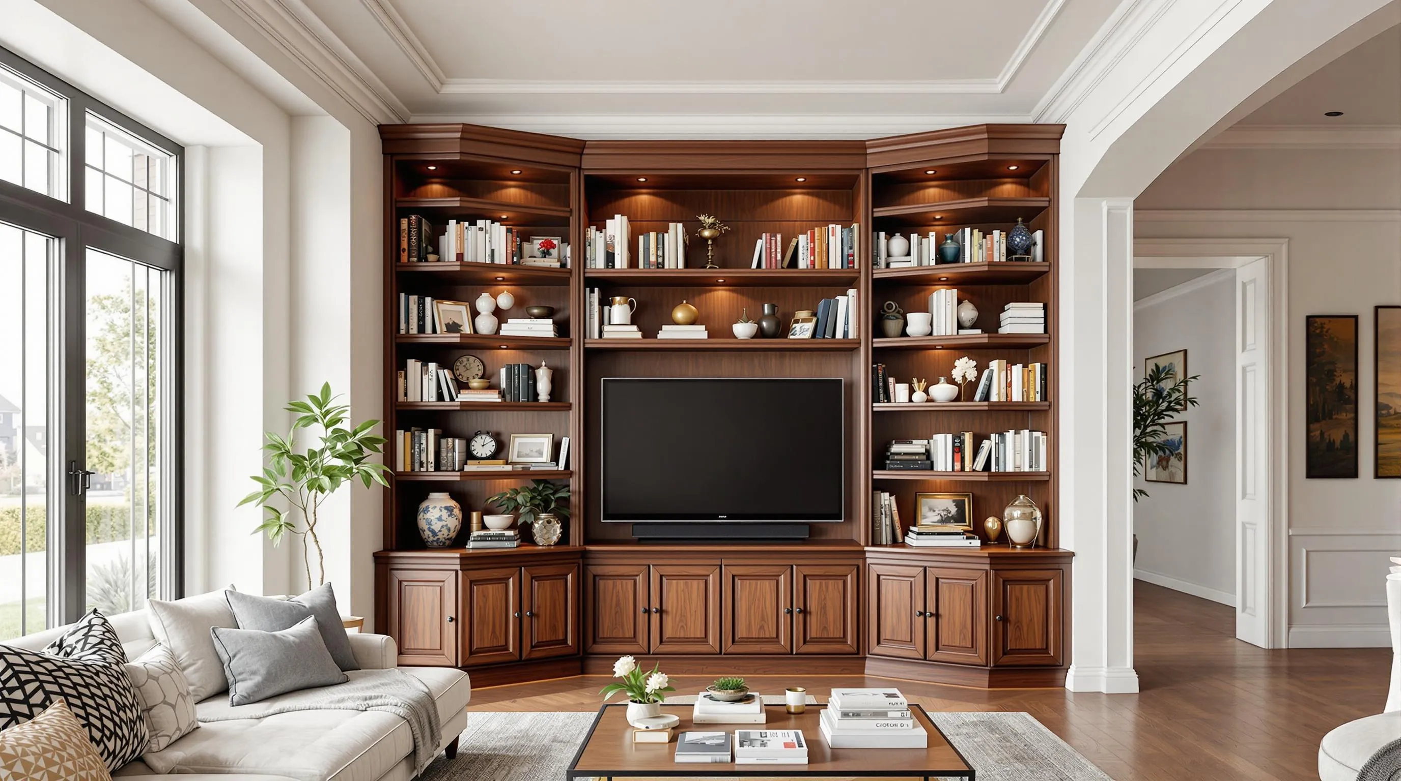 10 Clever Corner Bookshelf Ideas to Transform Unused Spaces | Small Home Solutions 4 10 Clever Corner Bookshelf Ideas to Transform Unused Spaces | Small Home Solutions 3