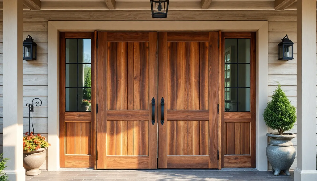 35 Stunning Double Door Design Ideas to Transform Your Home's Entrance 3