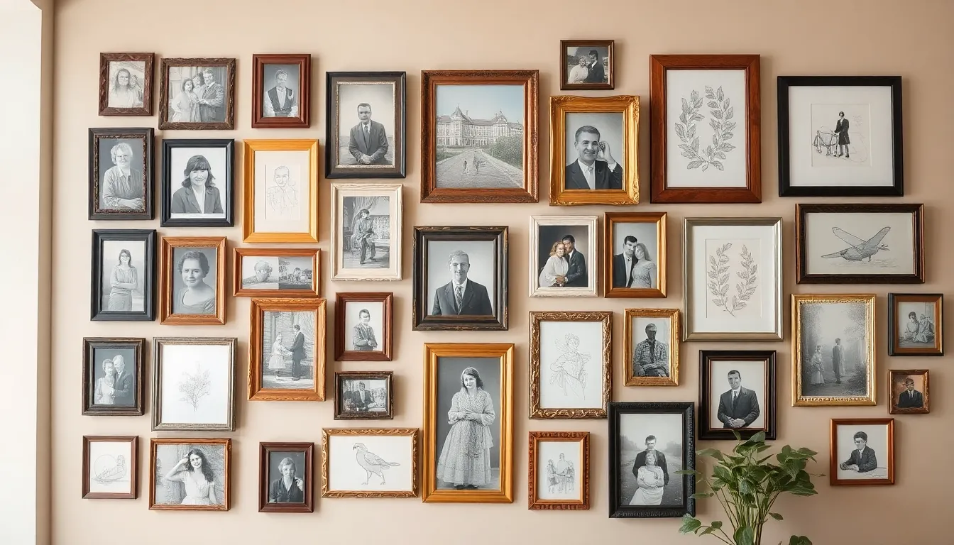 30 Stunning Photo Wall Ideas That Transform Blank Spaces into Personal Galleries 4 30 Stunning Photo Wall Ideas That Transform Blank Spaces into Personal Galleries 3