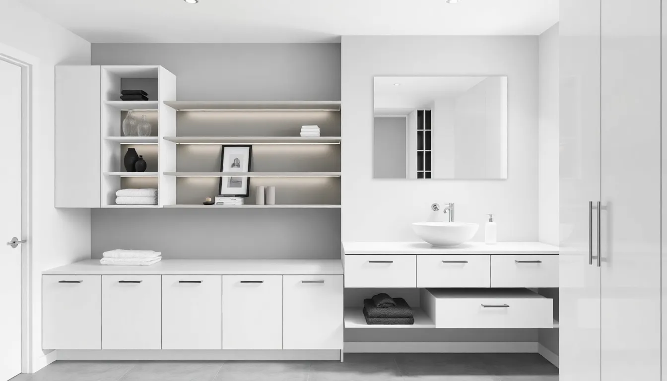 17 Sleek Modern Bathroom Cabinet Ideas to Transform Your Space in 2025 4 17 Sleek Modern Bathroom Cabinet Ideas to Transform Your Space in 2025 3