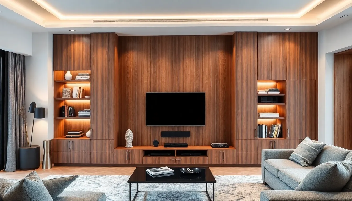 25 Stunning Modern TV Wall Ideas to Transform Your Living Room | 2025 Design Guide 4 25 Stunning Modern TV Wall Ideas to Transform Your Living Room | 2025 Design Guide 3