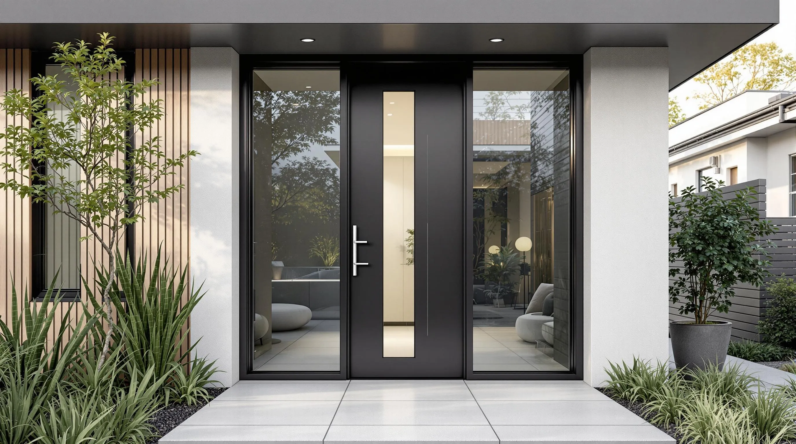 Elevate Your Curb Appeal: 10 Stunning Modern Metal Entry Doors for 2025 3