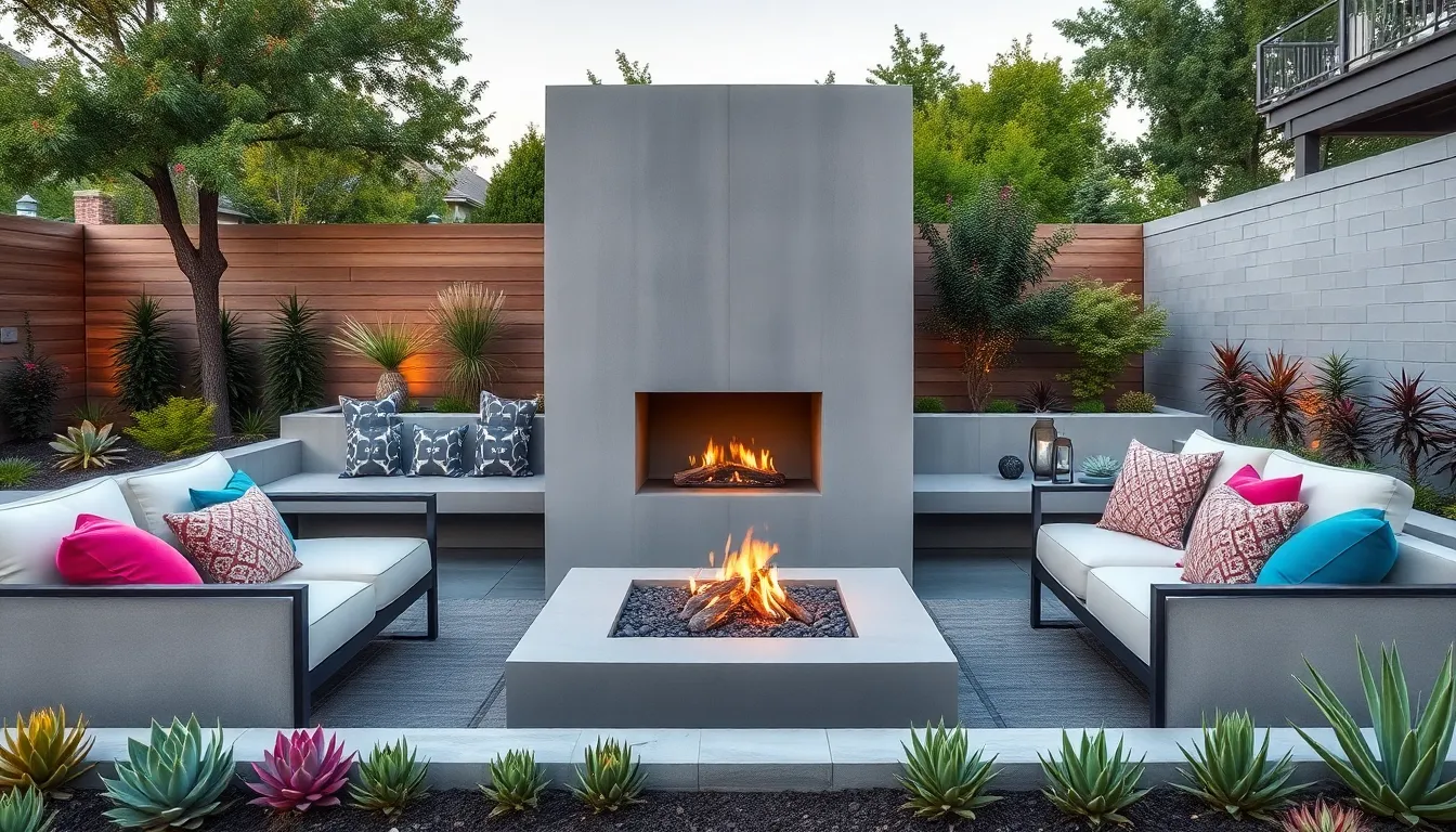 10 Stunning Outdoor Fireplace Ideas to Transform Your Backyard Retreat 4 10 Stunning Outdoor Fireplace Ideas to Transform Your Backyard Retreat 3