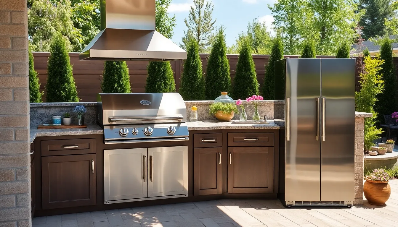10 Stunning Outdoor Kitchen Ideas to Transform Your Backyard Space 3