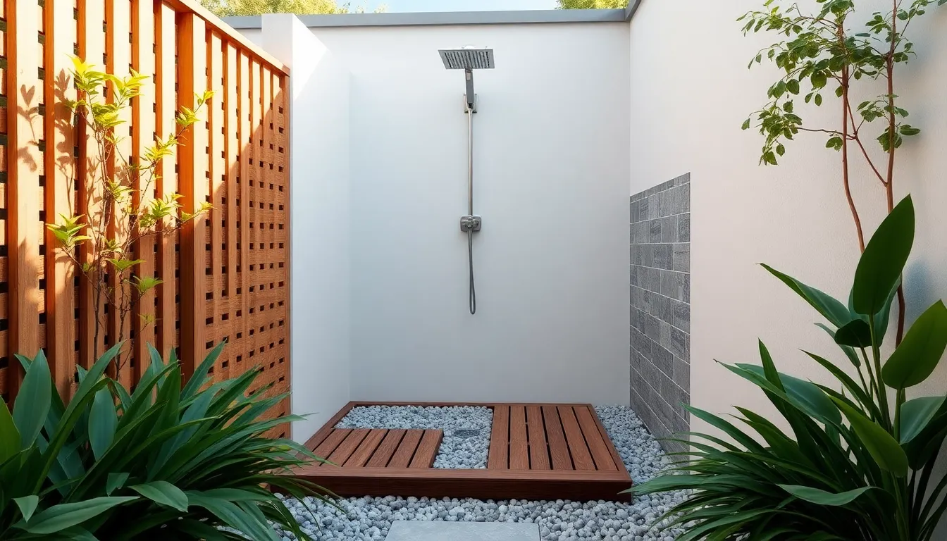 10 Stunning Outdoor Shower Ideas to Transform Your Backyard Oasis 4 10 Stunning Outdoor Shower Ideas to Transform Your Backyard Oasis 3