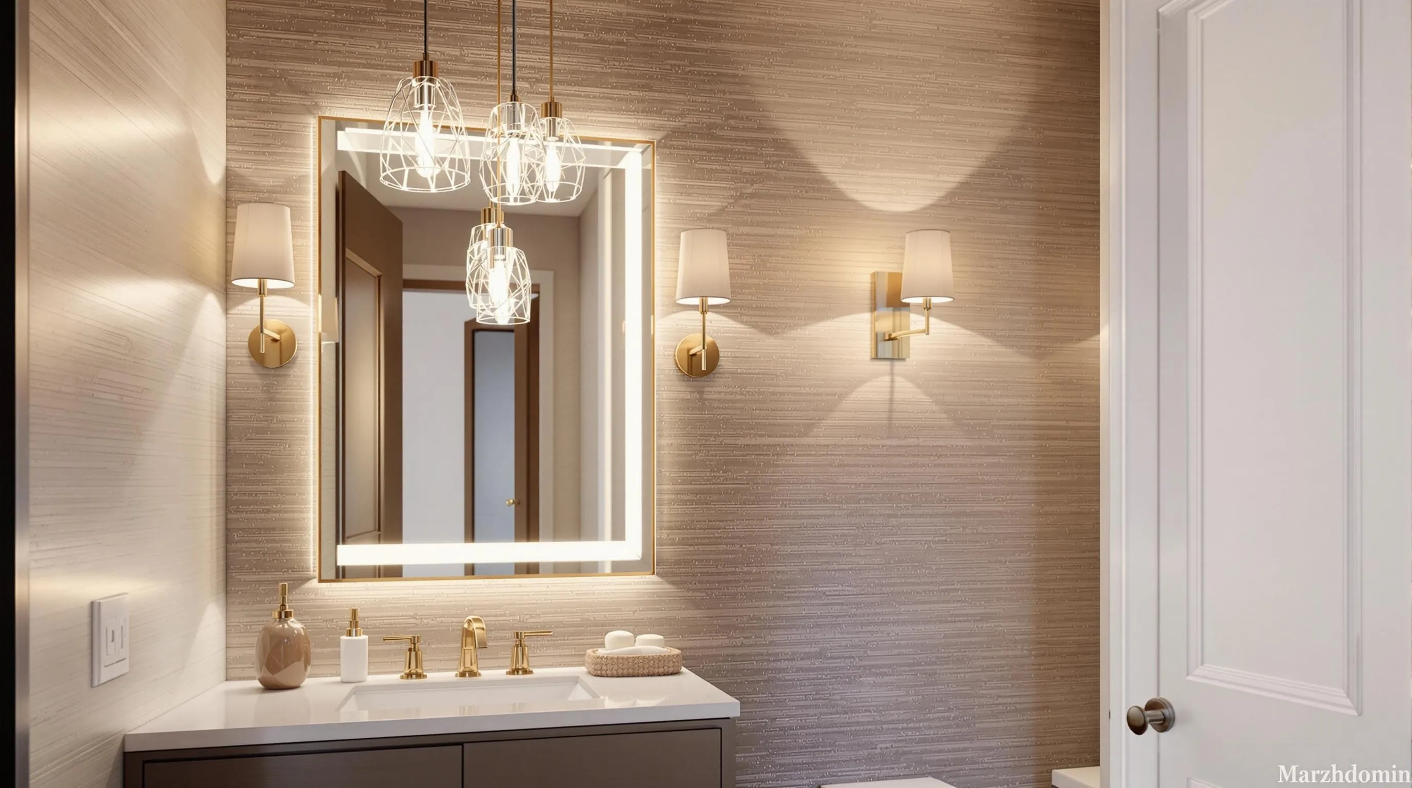 20 Stunning Powder Room Design Ideas That Will Wow Your Guests 4 20 Stunning Powder Room Design Ideas That Will Wow Your Guests 3