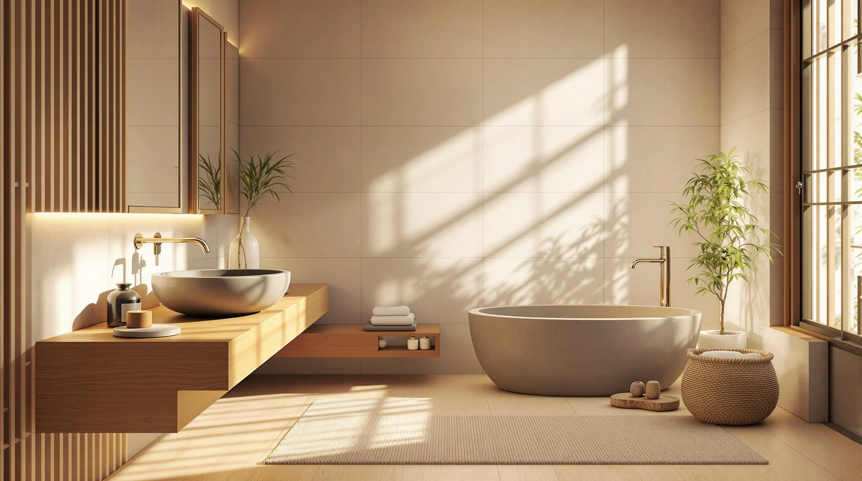 9 Secrets to a Stunning Japandi Bathroom: Your Ultimate Style Guide 4 9 Secrets to a Stunning Japandi Bathroom: Your Ultimate Style Guide 3
