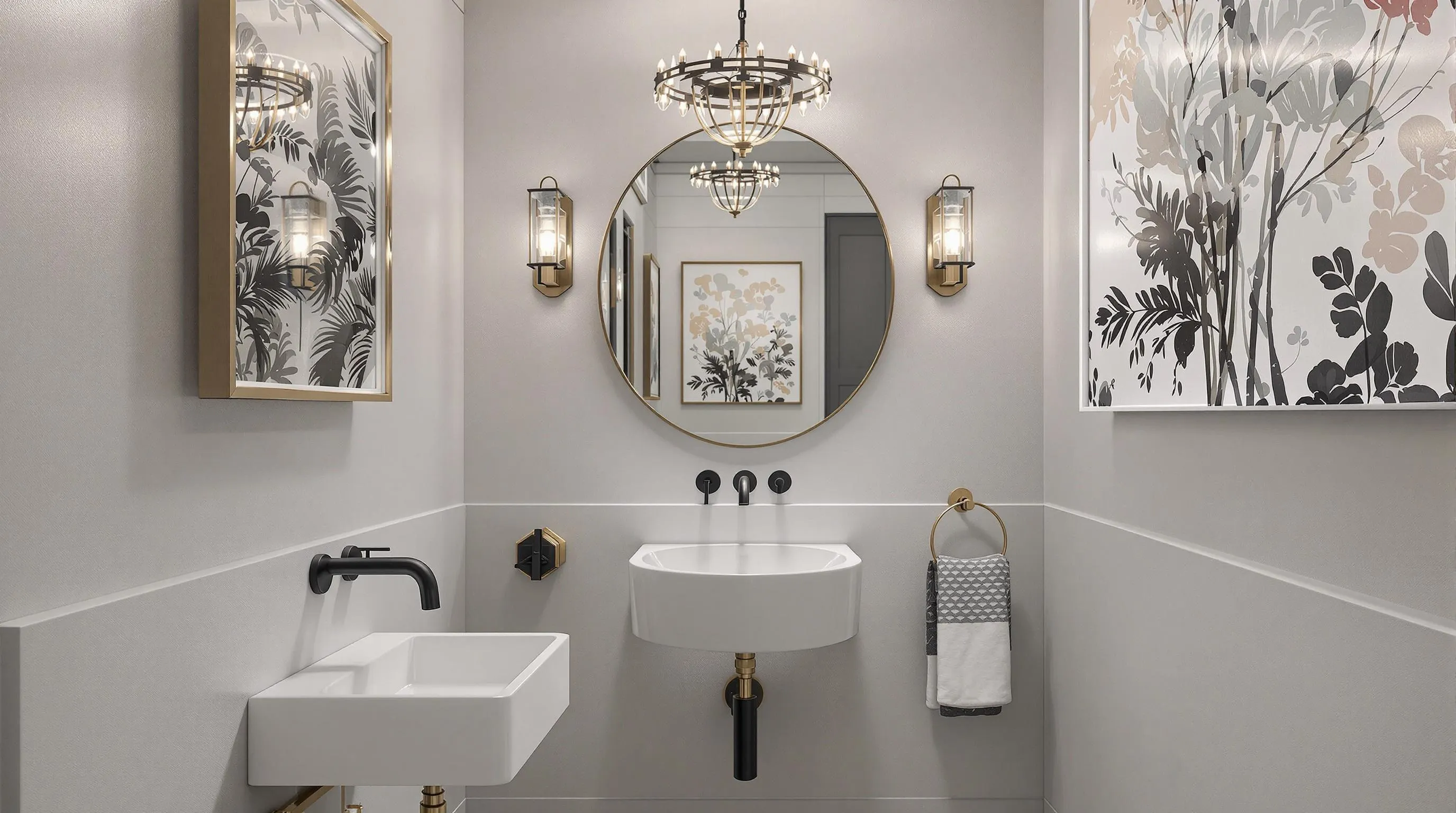 10 Designer Secrets for a Stunning Powder Room Makeover | Expert Tips & Ideas 4 10 Designer Secrets for a Stunning Powder Room Makeover | Expert Tips & Ideas 3