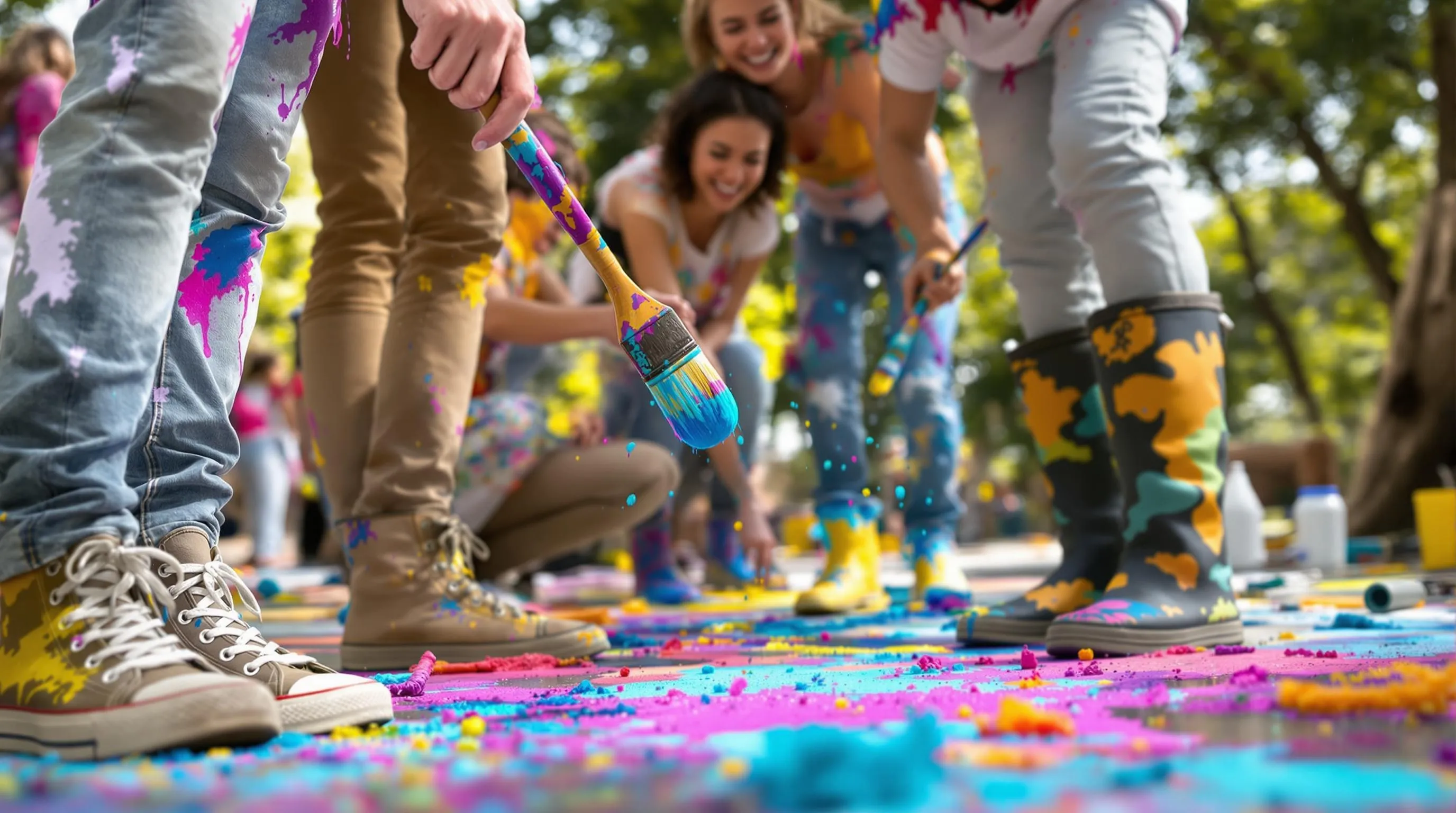 What to Wear to a Paint Party: Complete Outfit Guide for Messy Fun 4 What to Wear to a Paint Party: Complete Outfit Guide for Messy Fun 3