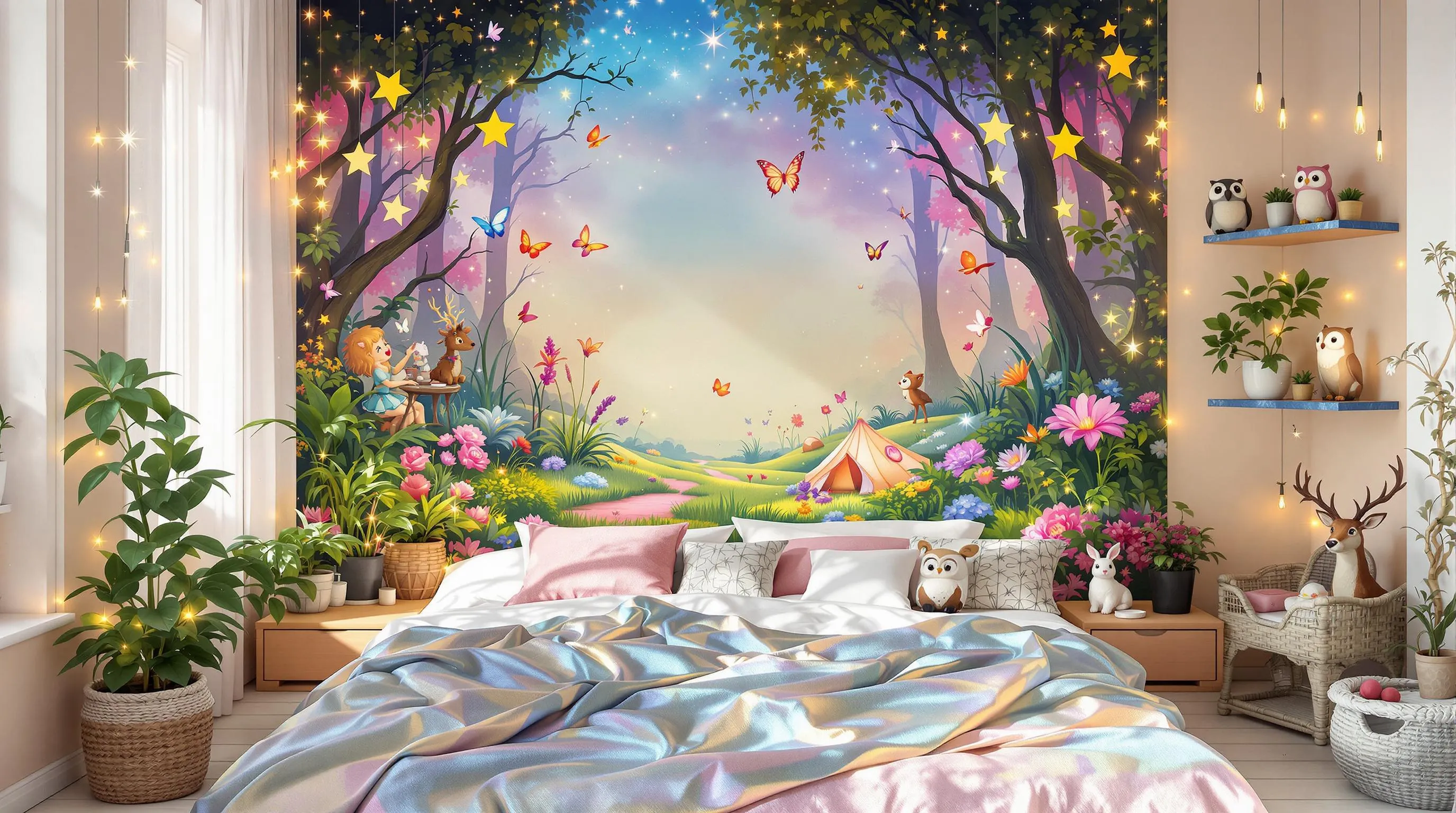 10 Magical Whimsical Bedroom Ideas to Transform Your Space into a Dreamy Wonderland 4 10 Magical Whimsical Bedroom Ideas to Transform Your Space into a Dreamy Wonderland 3