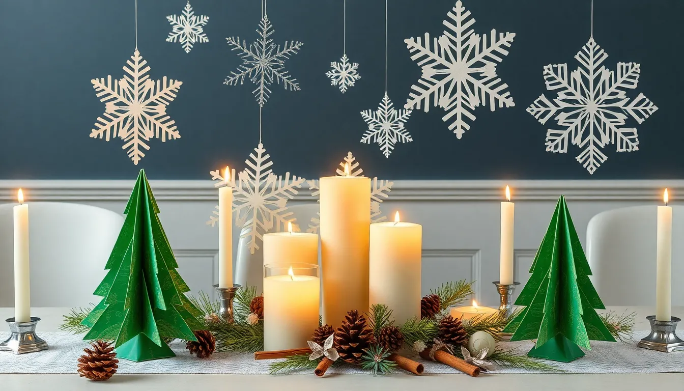 15 Stunning DIY Christmas Table Centerpieces That Won't Break Your Budget 6 15 Stunning DIY Christmas Table Centerpieces That Won't Break Your Budget 5