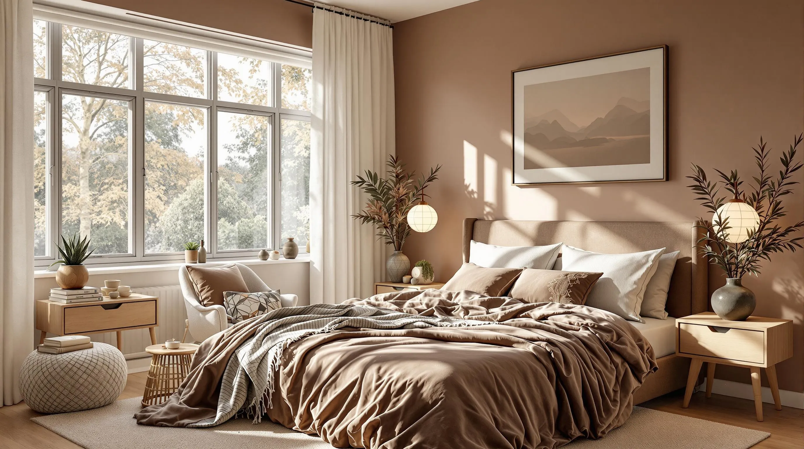Cozy Bedroom Retreat: 10 Gorgeous Mocha Tones That Transform Your Space 6 Cozy Bedroom Retreat: 10 Gorgeous Mocha Tones That Transform Your Space 5