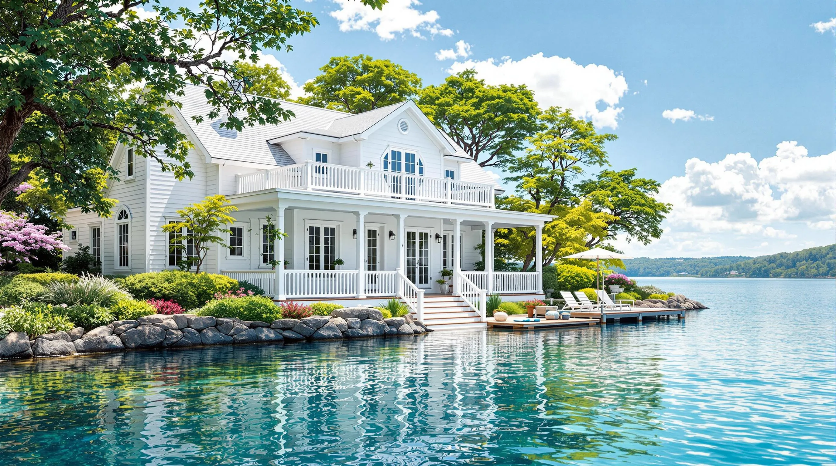 15 Stunning Lake House Exterior Paint Colors to Transform Your Waterfront Home 6 15 Stunning Lake House Exterior Paint Colors to Transform Your Waterfront Home 5