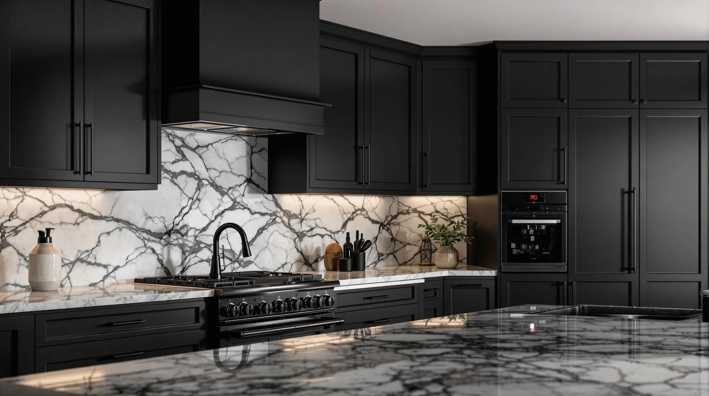 15 Dramatic Moody Kitchen Ideas to Transform Your Space | Dark & Sophisticated Design 6 15 Dramatic Moody Kitchen Ideas to Transform Your Space | Dark & Sophisticated Design 5