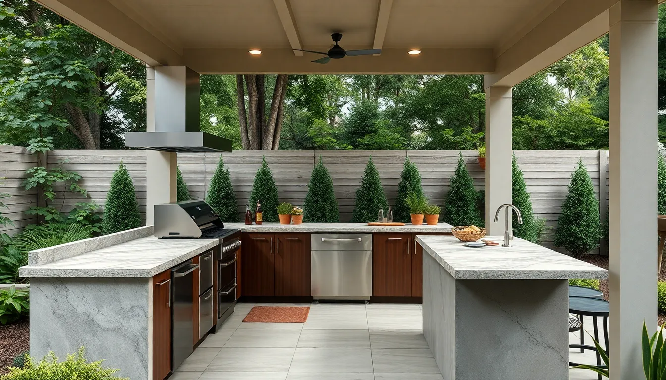 10 Stunning Outdoor Kitchen Ideas to Transform Your Backyard Space 5