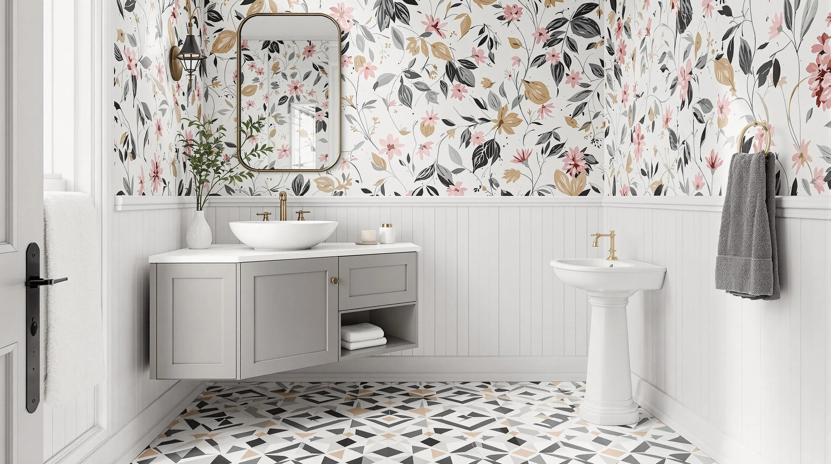 20 Stunning Powder Room Design Ideas That Will Wow Your Guests 6 20 Stunning Powder Room Design Ideas That Will Wow Your Guests 5