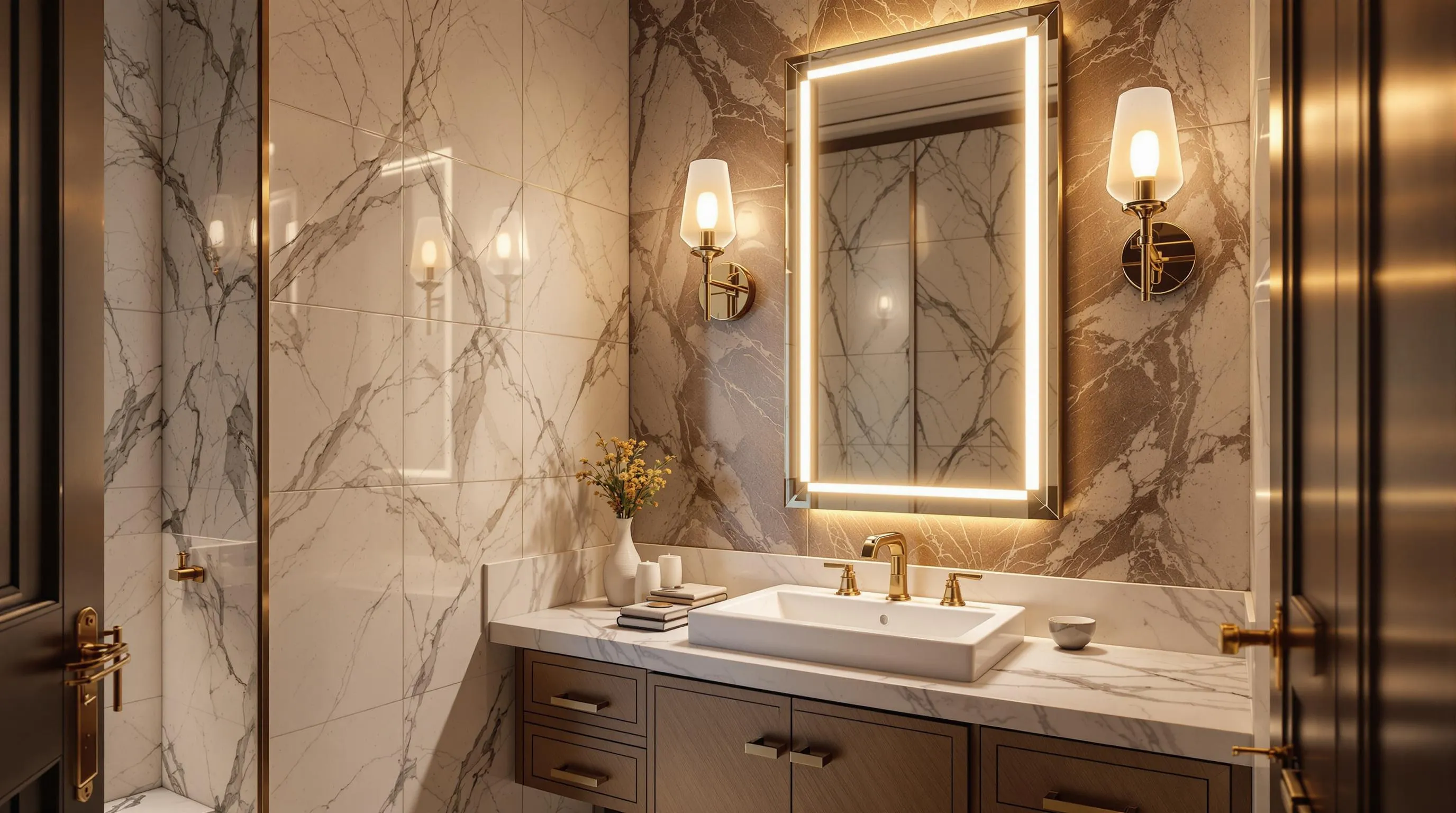 10 Designer Secrets for a Stunning Powder Room Makeover | Expert Tips & Ideas 6 10 Designer Secrets for a Stunning Powder Room Makeover | Expert Tips & Ideas 5