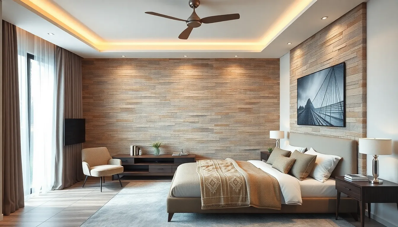 10 Stunning Bedroom Accent Wall Ideas to Transform Your Space Tonight 8 10 Stunning Bedroom Accent Wall Ideas to Transform Your Space Tonight 7