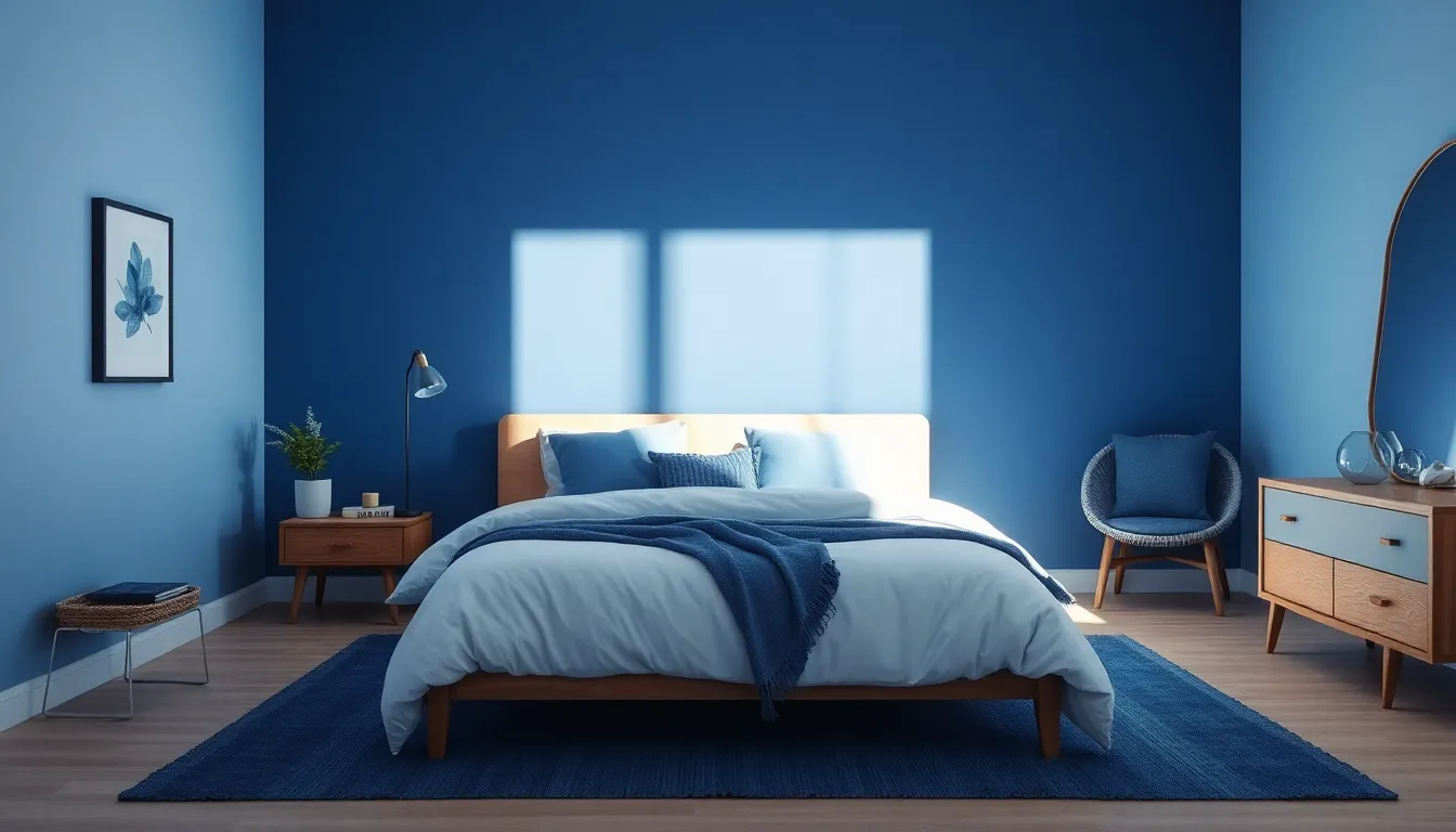 15 Stunning Blue Bedroom Ideas to Create Your Perfect Sleep Sanctuary 8 15 Stunning Blue Bedroom Ideas to Create Your Perfect Sleep Sanctuary 7
