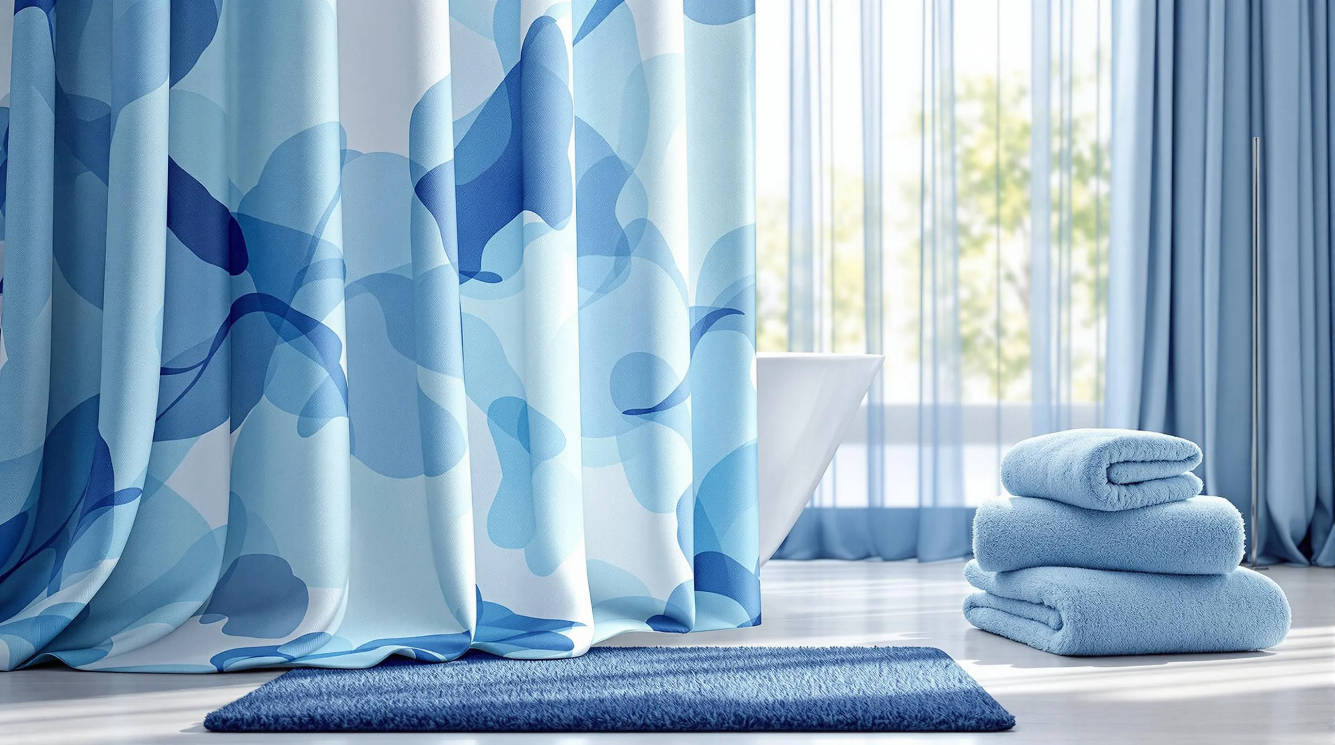 15 Cool Blue Bathroom Ideas for a Refreshing Spa-Like Sanctuary at Home 8 15 Cool Blue Bathroom Ideas for a Refreshing Spa-Like Sanctuary at Home 7