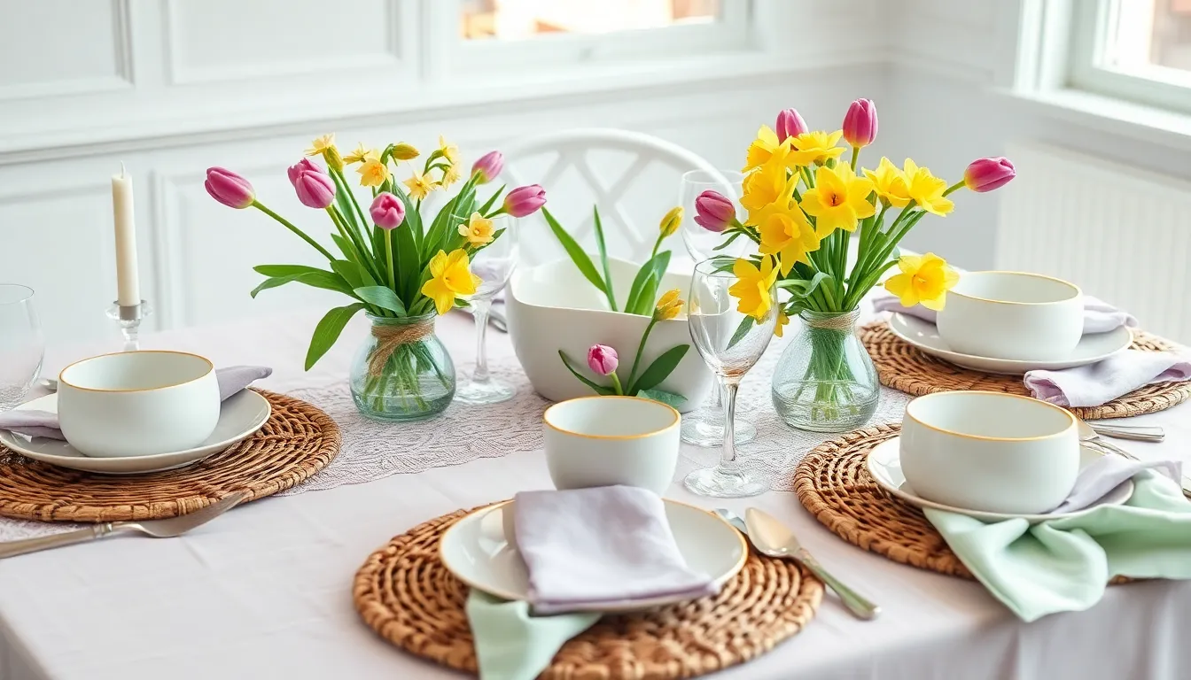 10 Stunning Easter Table Decoration Ideas to Impress Your Guests This Spring 8 10 Stunning Easter Table Decoration Ideas to Impress Your Guests This Spring 7