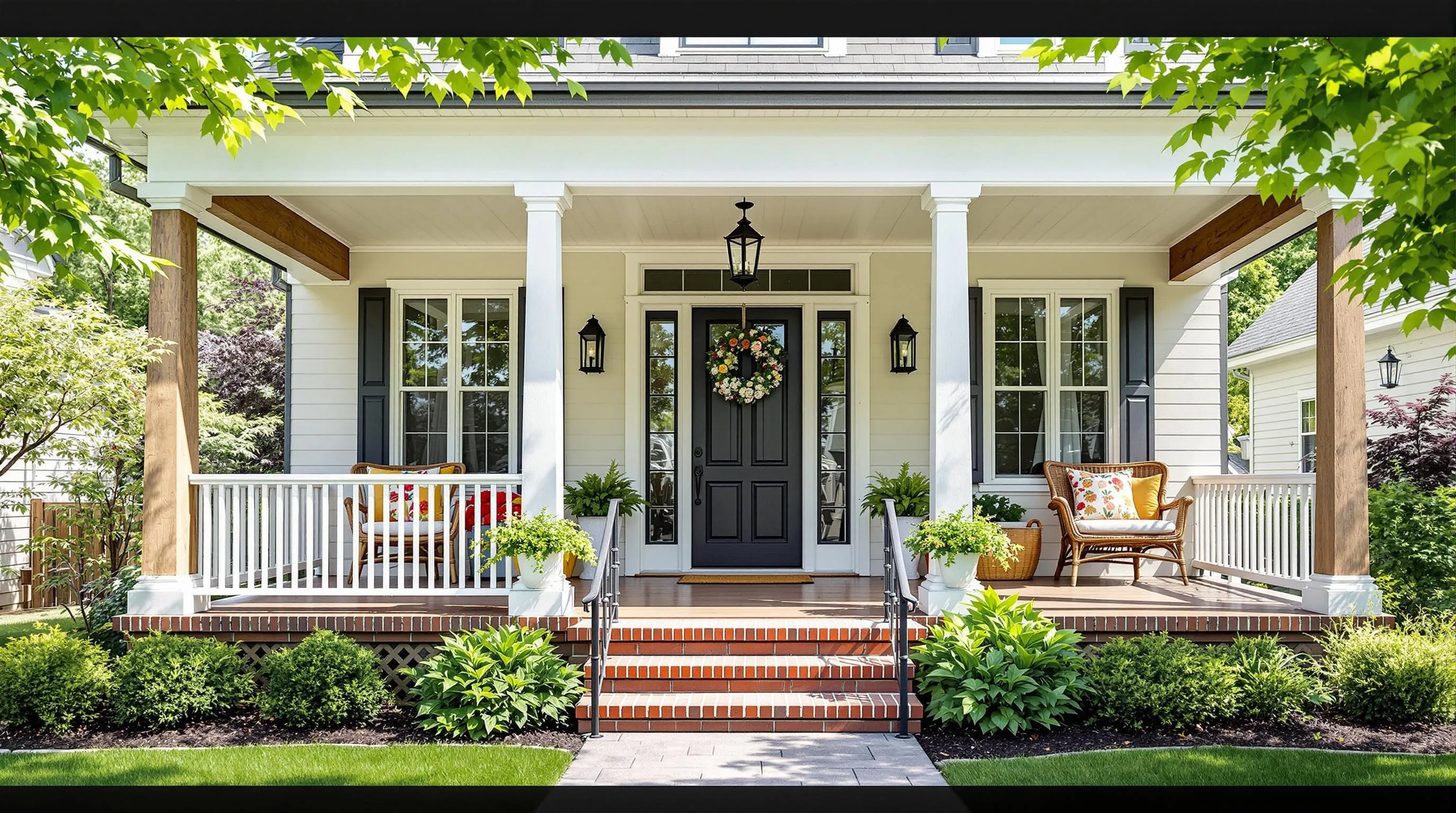 25 Stunning Front Porch Column Ideas to Transform Your Home's Curb Appeal 8 25 Stunning Front Porch Column Ideas to Transform Your Home's Curb Appeal 7