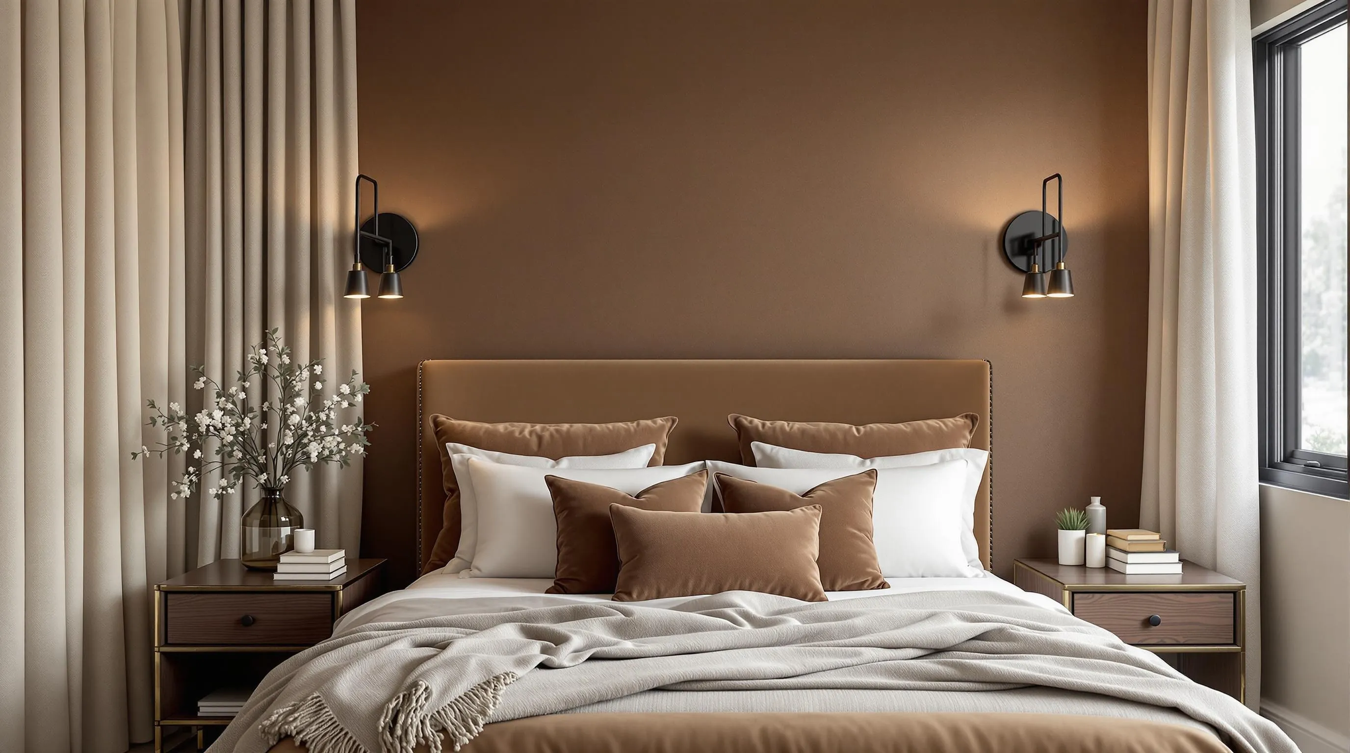 Cozy Bedroom Retreat: 10 Gorgeous Mocha Tones That Transform Your Space 8 Cozy Bedroom Retreat: 10 Gorgeous Mocha Tones That Transform Your Space 7