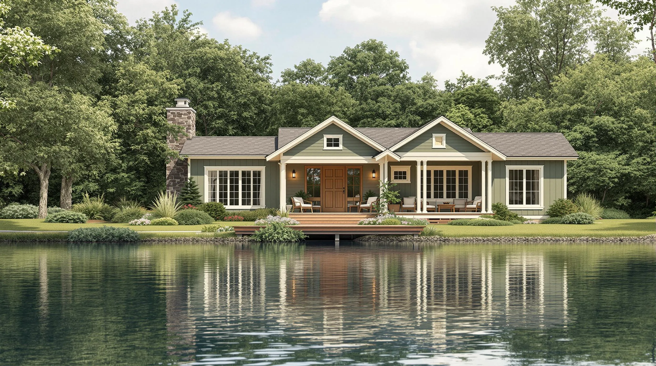 15 Stunning Lake House Exterior Paint Colors to Transform Your Waterfront Home 8 15 Stunning Lake House Exterior Paint Colors to Transform Your Waterfront Home 7