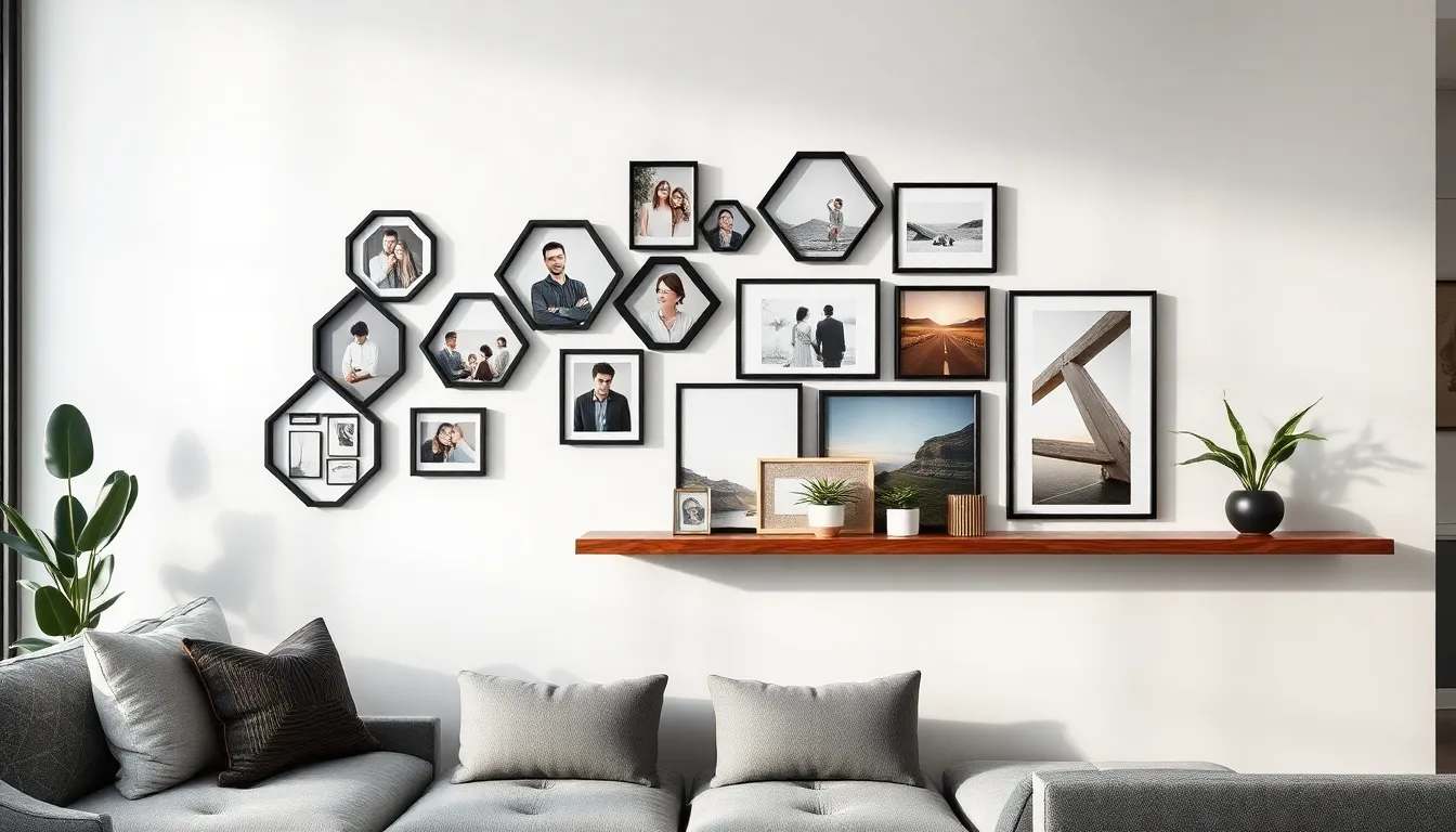30 Stunning Photo Wall Ideas That Transform Blank Spaces into Personal Galleries 8 30 Stunning Photo Wall Ideas That Transform Blank Spaces into Personal Galleries 7