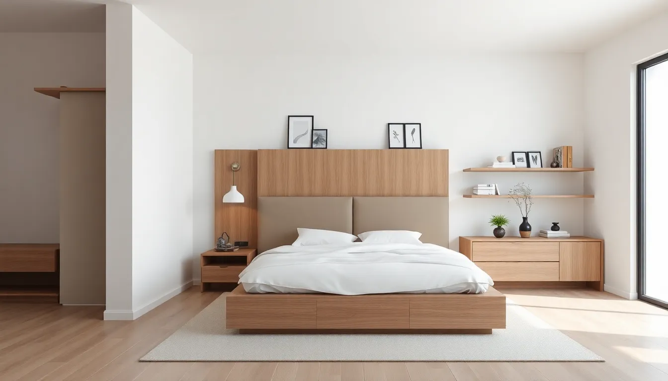 10 Serene Modern Minimalist Bedroom Ideas for a Clutter-Free Sleep Sanctuary 8 10 Serene Modern Minimalist Bedroom Ideas for a Clutter-Free Sleep Sanctuary 7