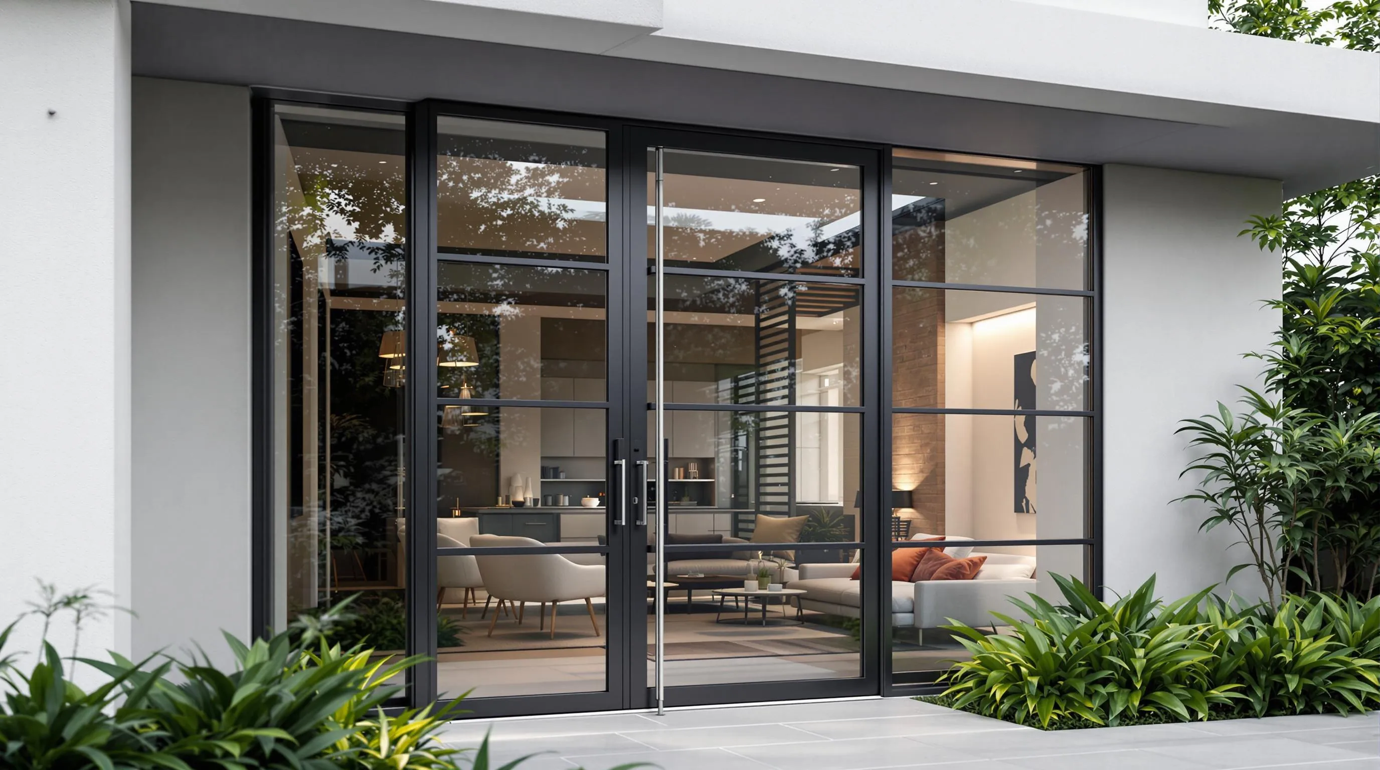 Elevate Your Curb Appeal: 10 Stunning Modern Metal Entry Doors for 2025 7