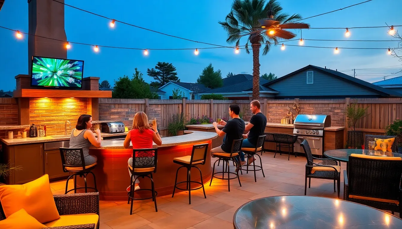 10 Stunning Outdoor Kitchen Ideas to Transform Your Backyard Space 7