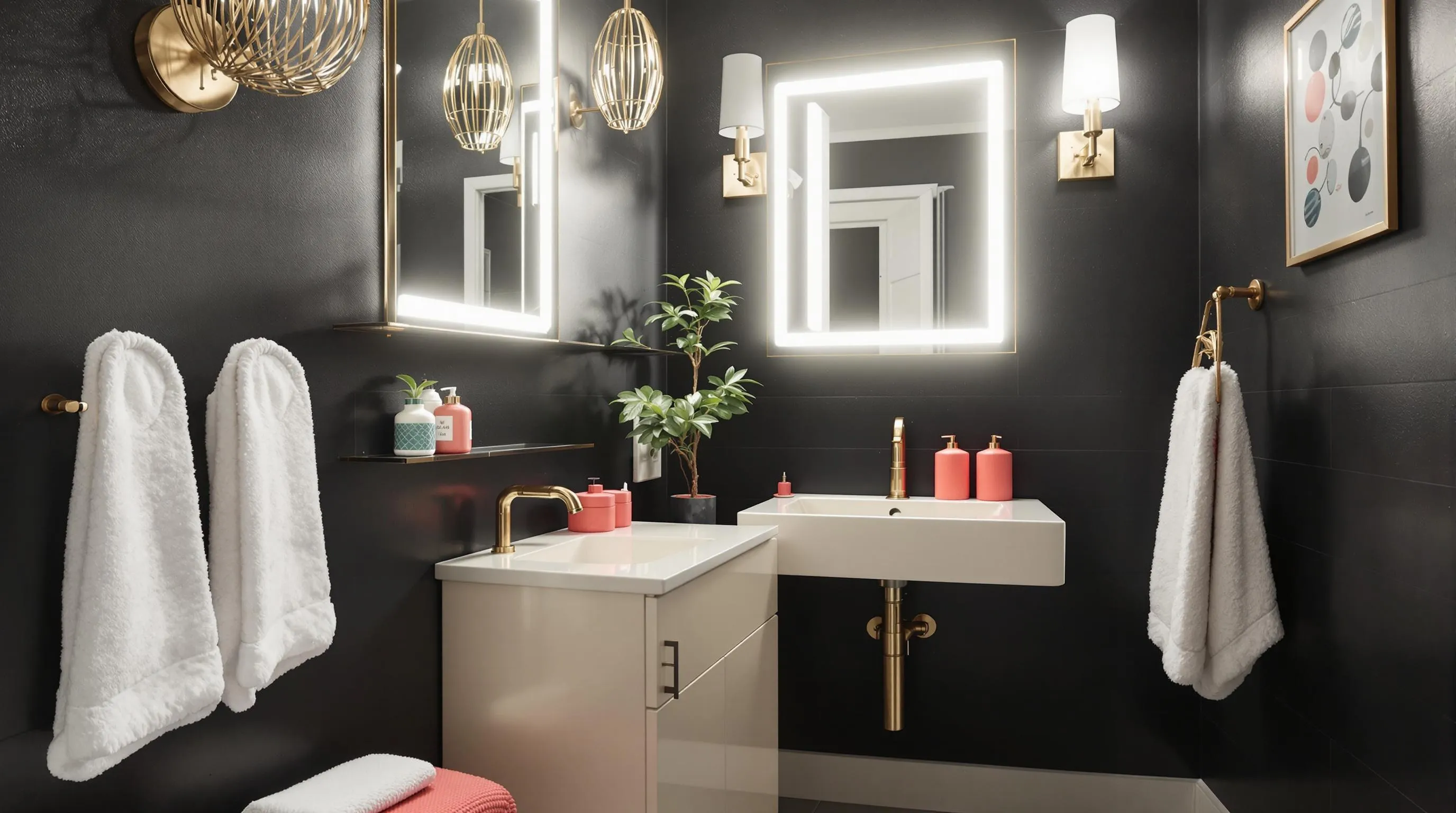 20 Stunning Powder Room Design Ideas That Will Wow Your Guests 8 20 Stunning Powder Room Design Ideas That Will Wow Your Guests 7