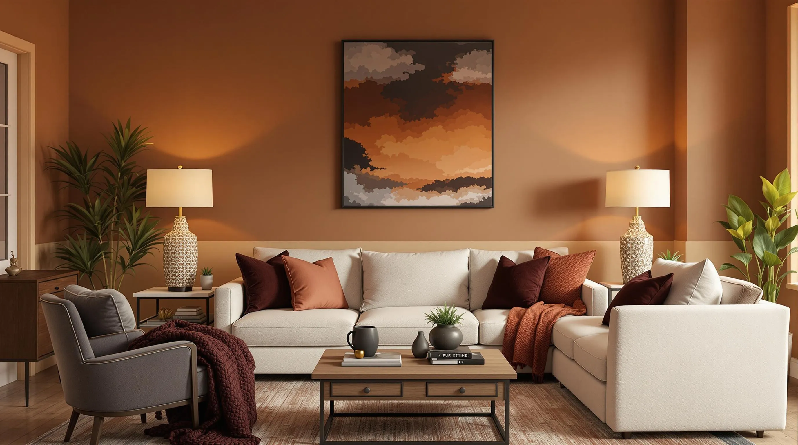 15 Best Warm Paint Colors for Living Room That Create Cozy Vibes 8 15 Best Warm Paint Colors for Living Room That Create Cozy Vibes 7