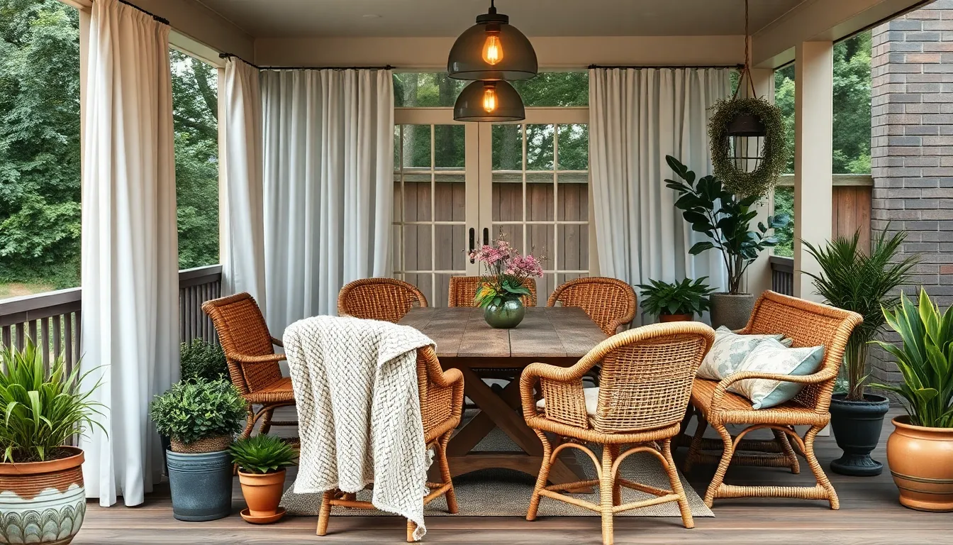 10 Stunning Back Porch Inspirations to Transform Your Outdoor Space 10 10 Stunning Back Porch Inspirations to Transform Your Outdoor Space 9