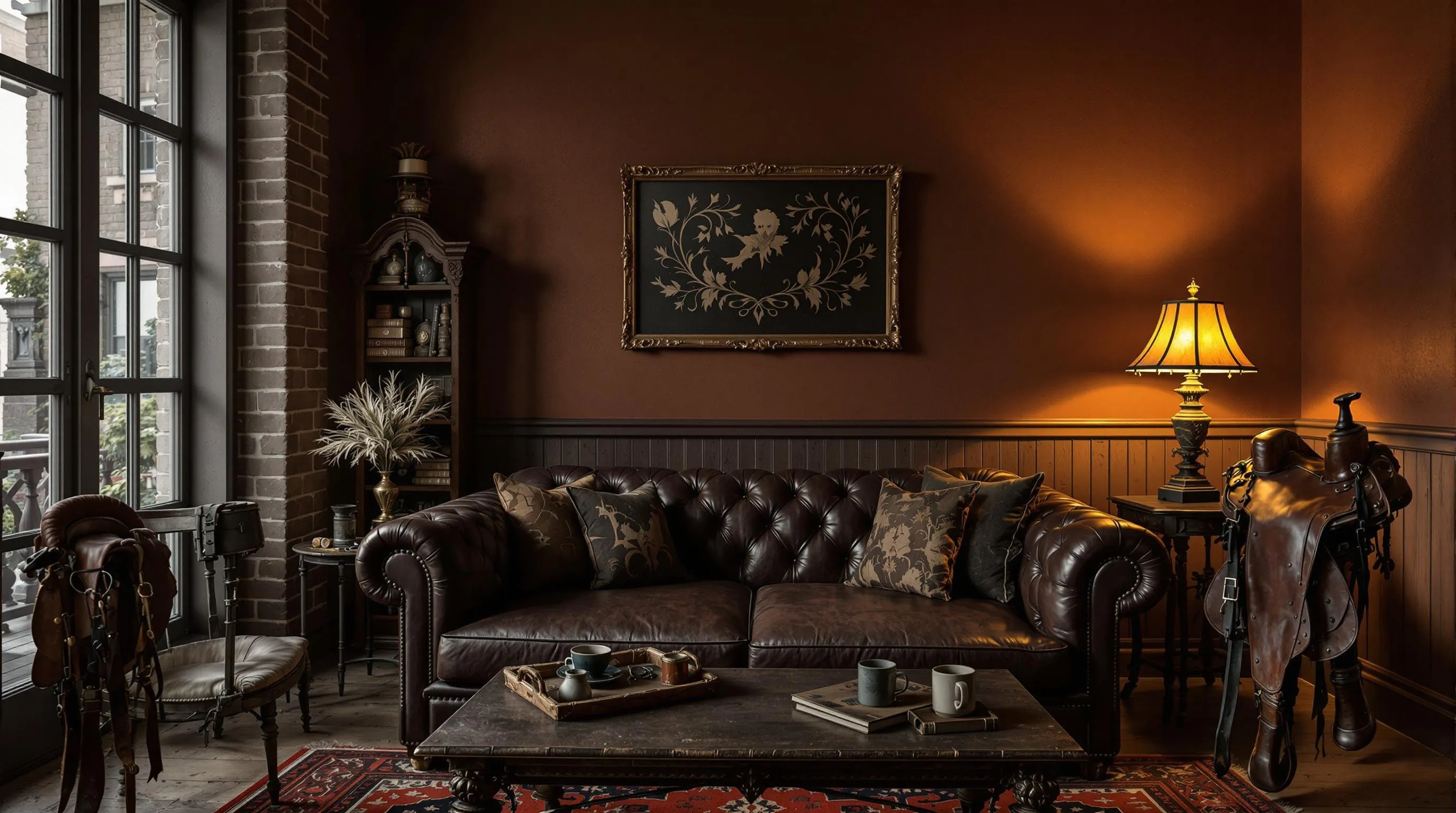 Dark Paint Colors That Bring Western Gothic Charm to Your Home 9