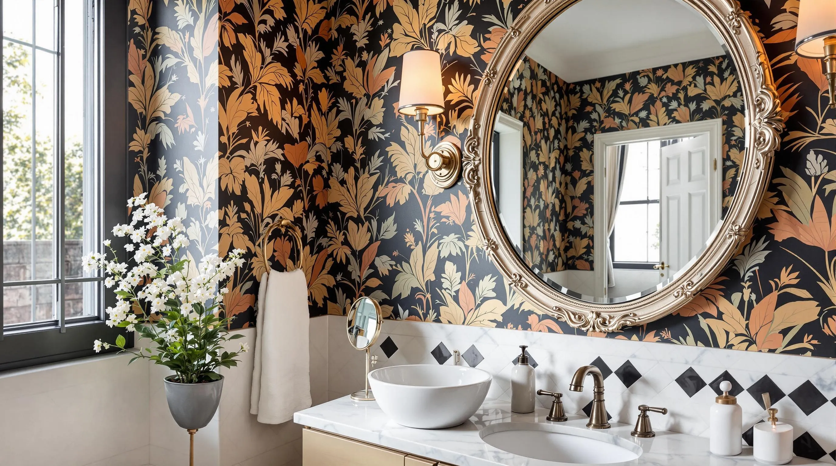 20 Stunning Powder Room Design Ideas That Will Wow Your Guests 10 20 Stunning Powder Room Design Ideas That Will Wow Your Guests 9