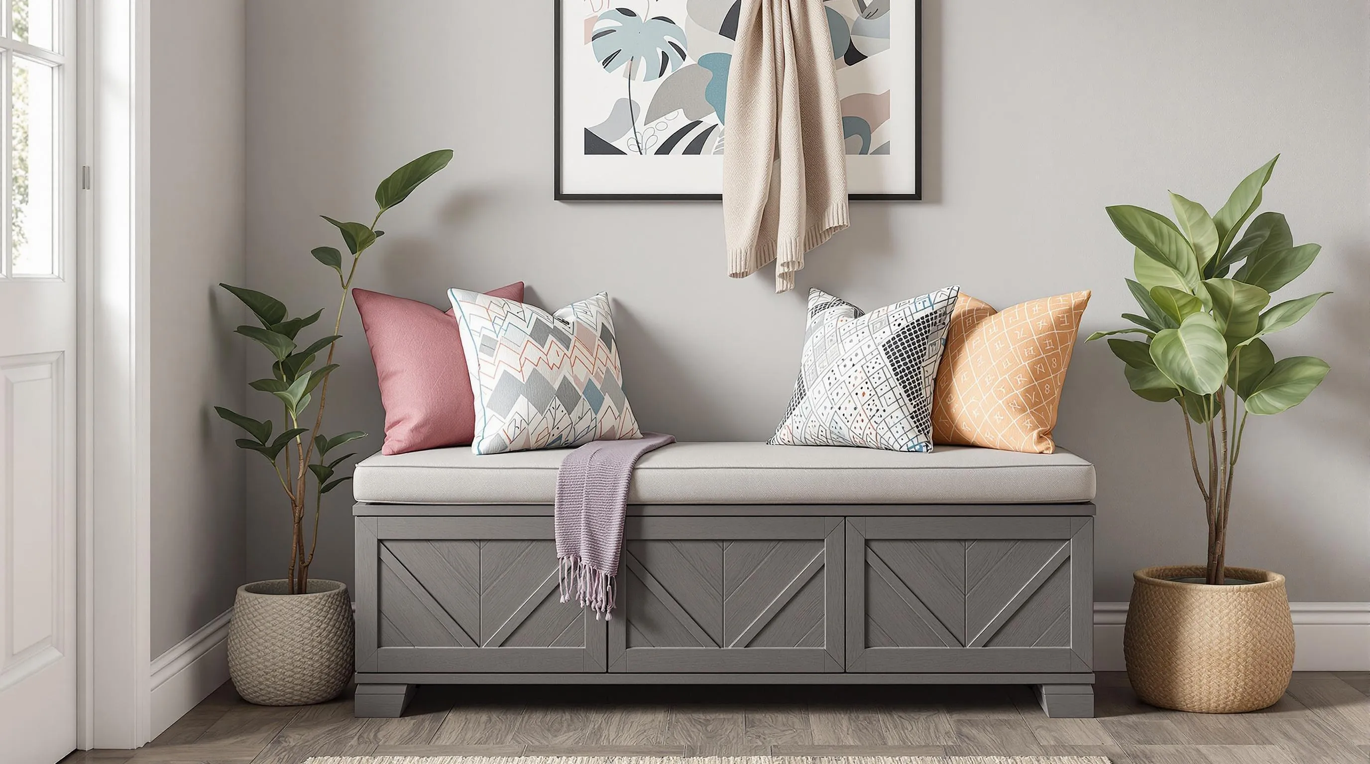 10 Stylish Entryway Bench Ideas That Transform Your Home's First Impression 10 10 Stylish Entryway Bench Ideas That Transform Your Home's First Impression 9