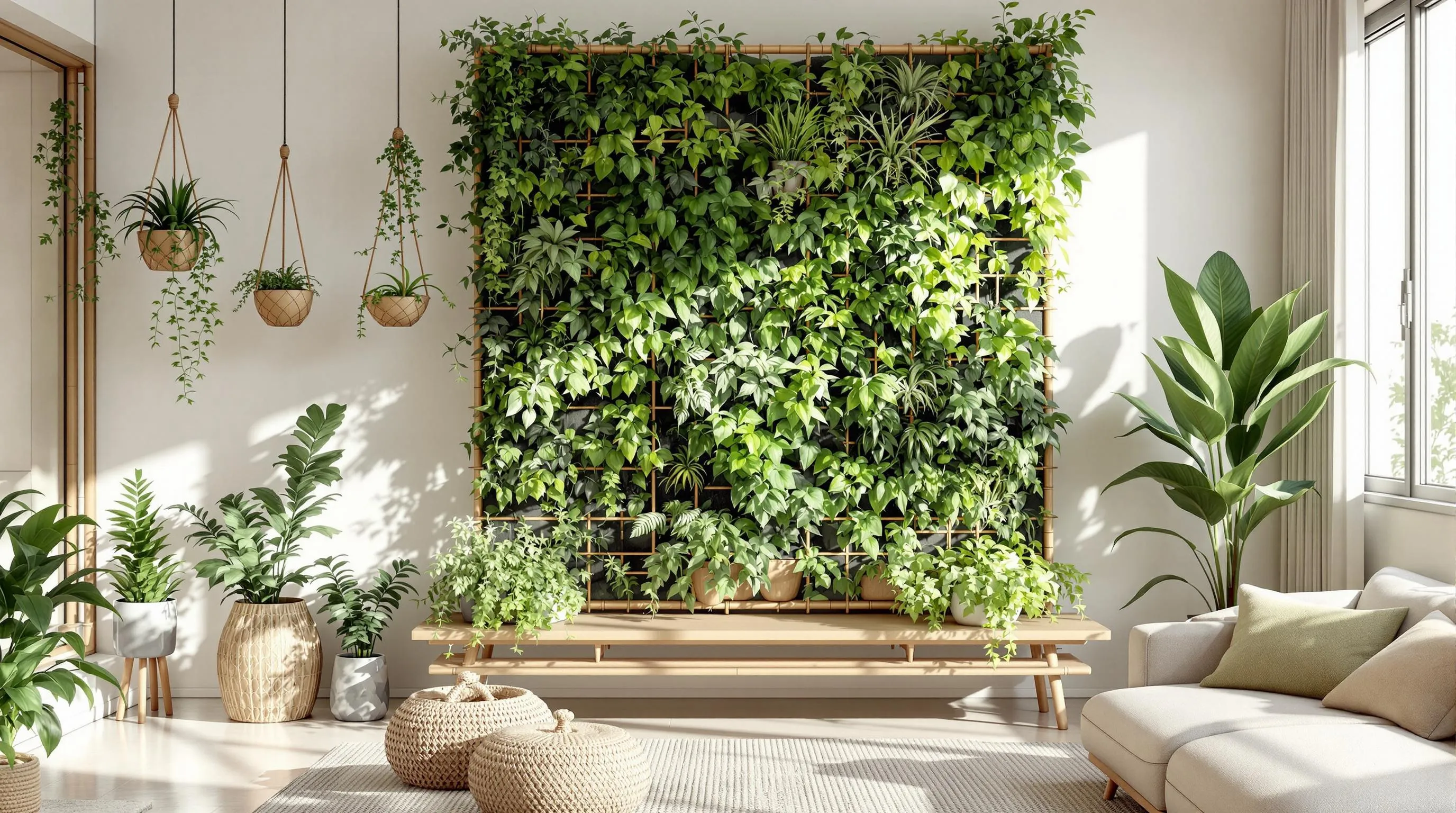 15 Stunning Wall Ideas for Japandi Style Living Room That Create Zen Vibes 10 15 Stunning Wall Ideas for Japandi Style Living Room That Create Zen Vibes 9