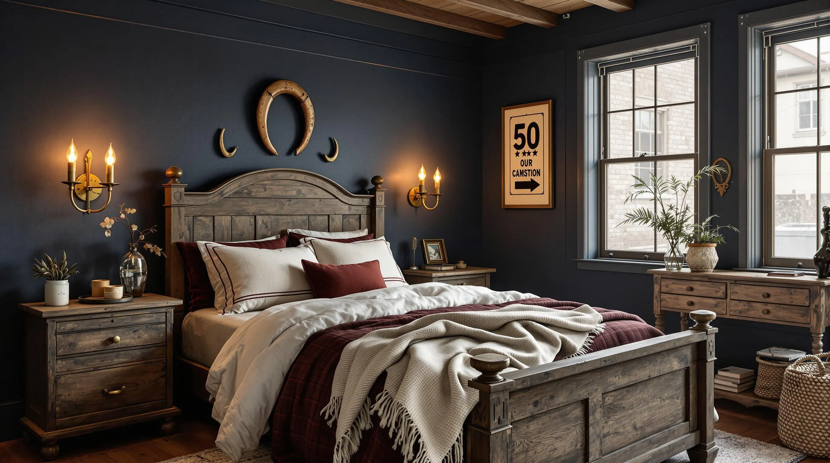 Dark Paint Colors That Bring Western Gothic Charm to Your Home 11