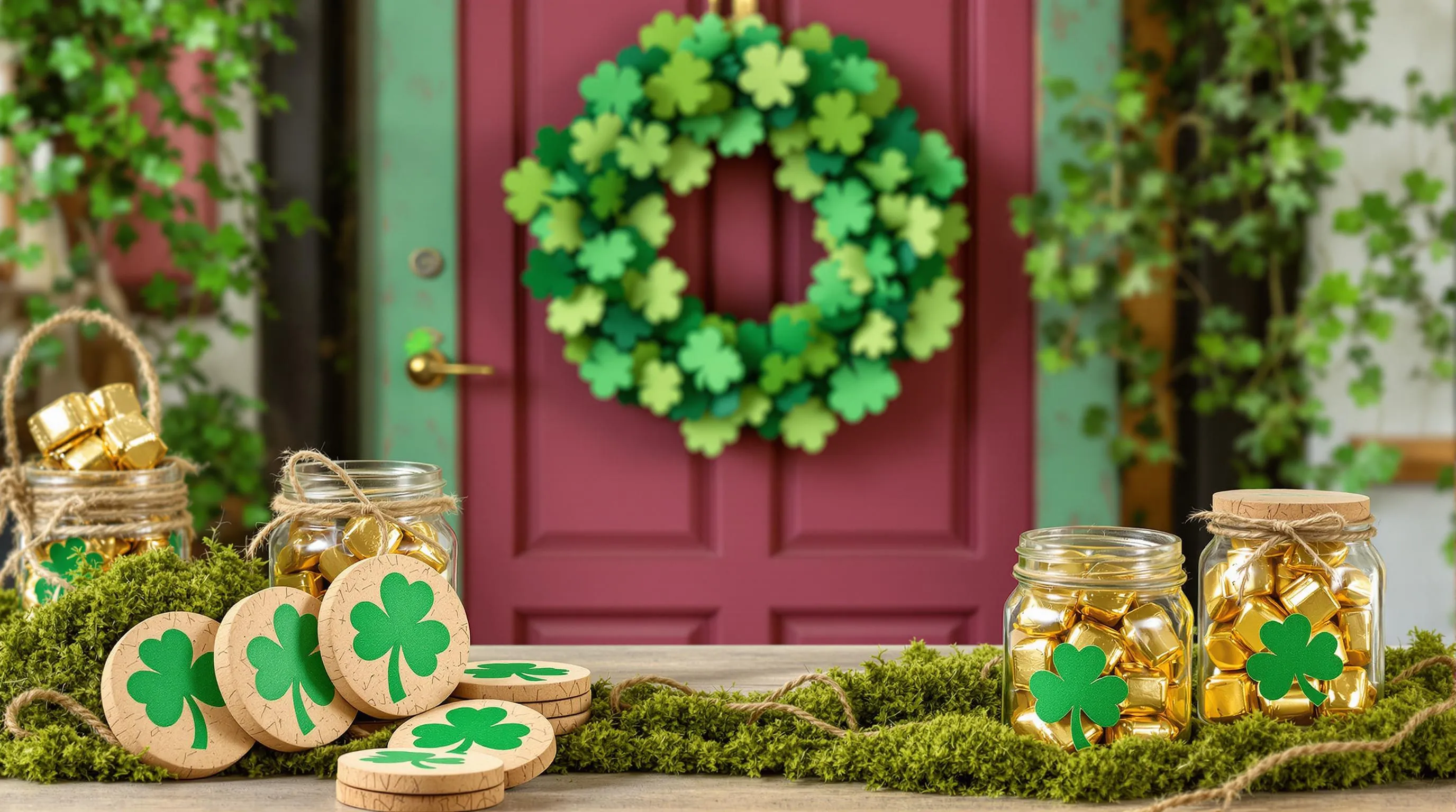 25 Easy St Patrick's Day Decor Ideas You Can DIY in Minutes 12 25 Easy St Patrick's Day Decor Ideas You Can DIY in Minutes 11
