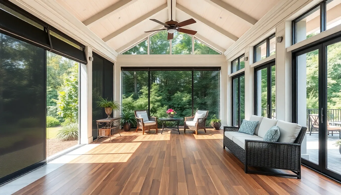 10 Stunning Enclosed Porch Ideas to Transform Your Home's Outdoor Space 11