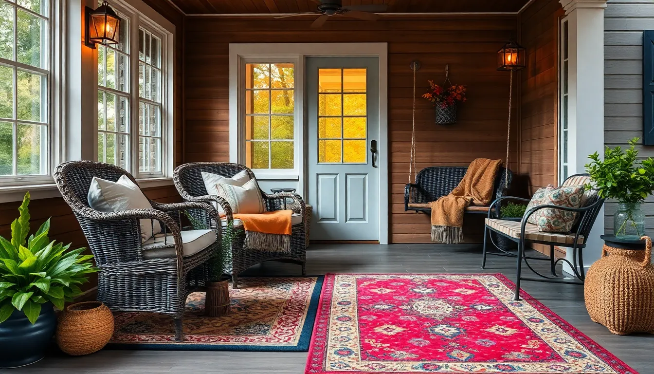 15 Stunning Front Porch Decor Ideas to Transform Your Home's Curb Appeal 11