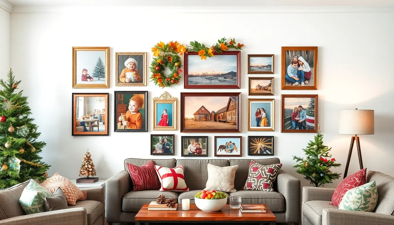 30 Stunning Photo Wall Ideas That Transform Blank Spaces into Personal Galleries 12 30 Stunning Photo Wall Ideas That Transform Blank Spaces into Personal Galleries 11