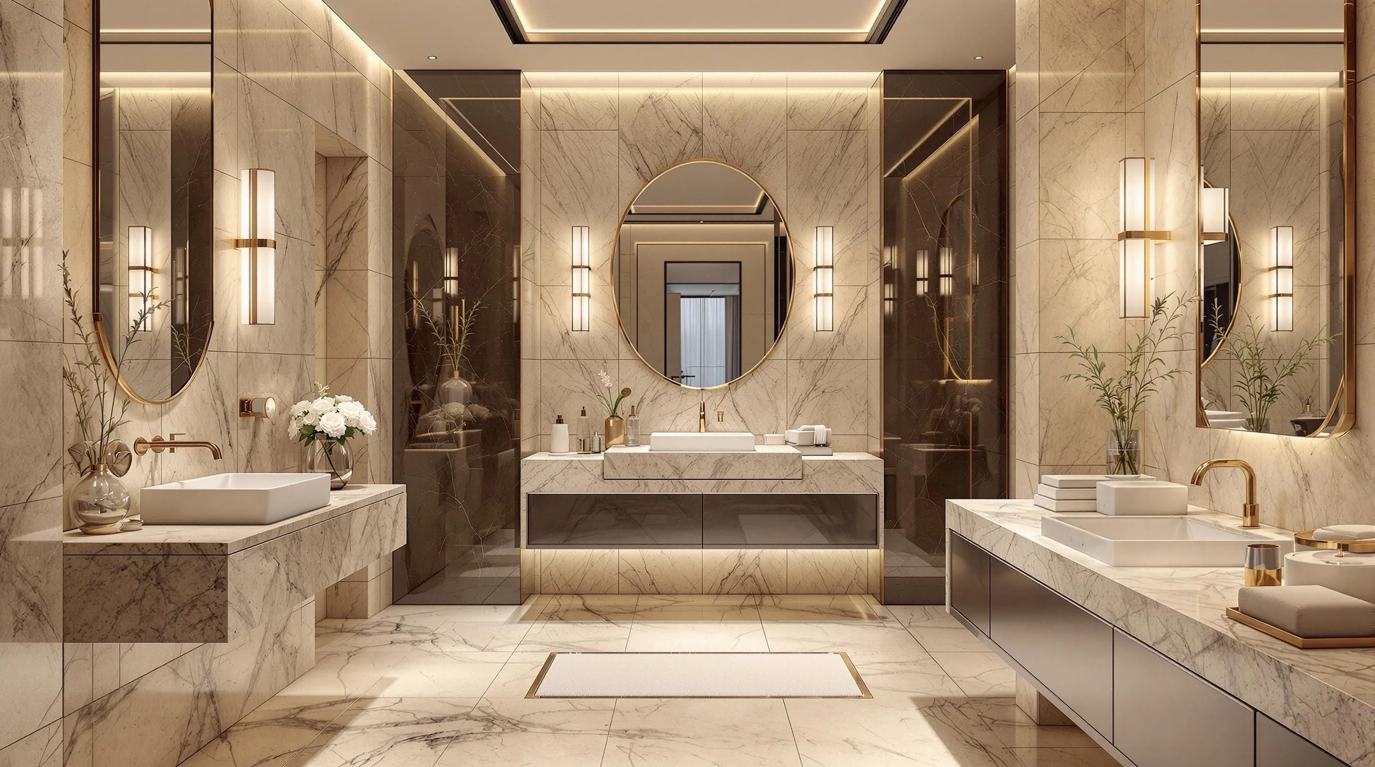 20 Stunning Powder Room Design Ideas That Will Wow Your Guests 12 20 Stunning Powder Room Design Ideas That Will Wow Your Guests 11