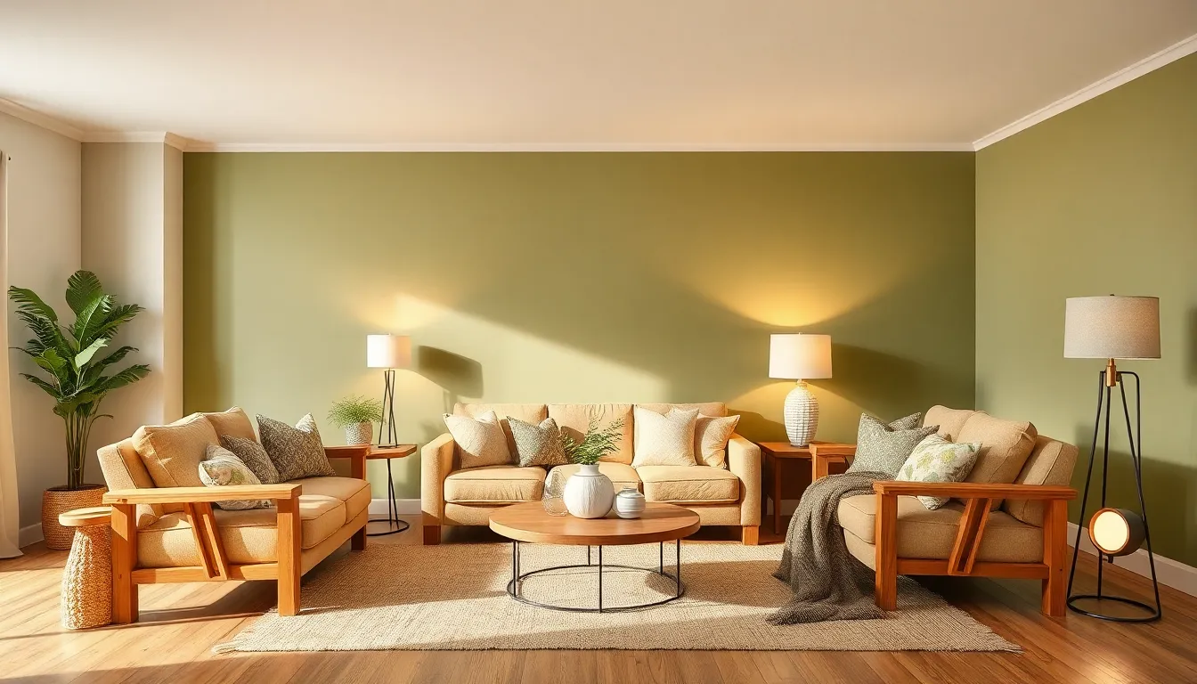 12 Serene Accent Wall Colors for a Peaceful Living Room Sanctuary 14 12 Serene Accent Wall Colors for a Peaceful Living Room Sanctuary 13