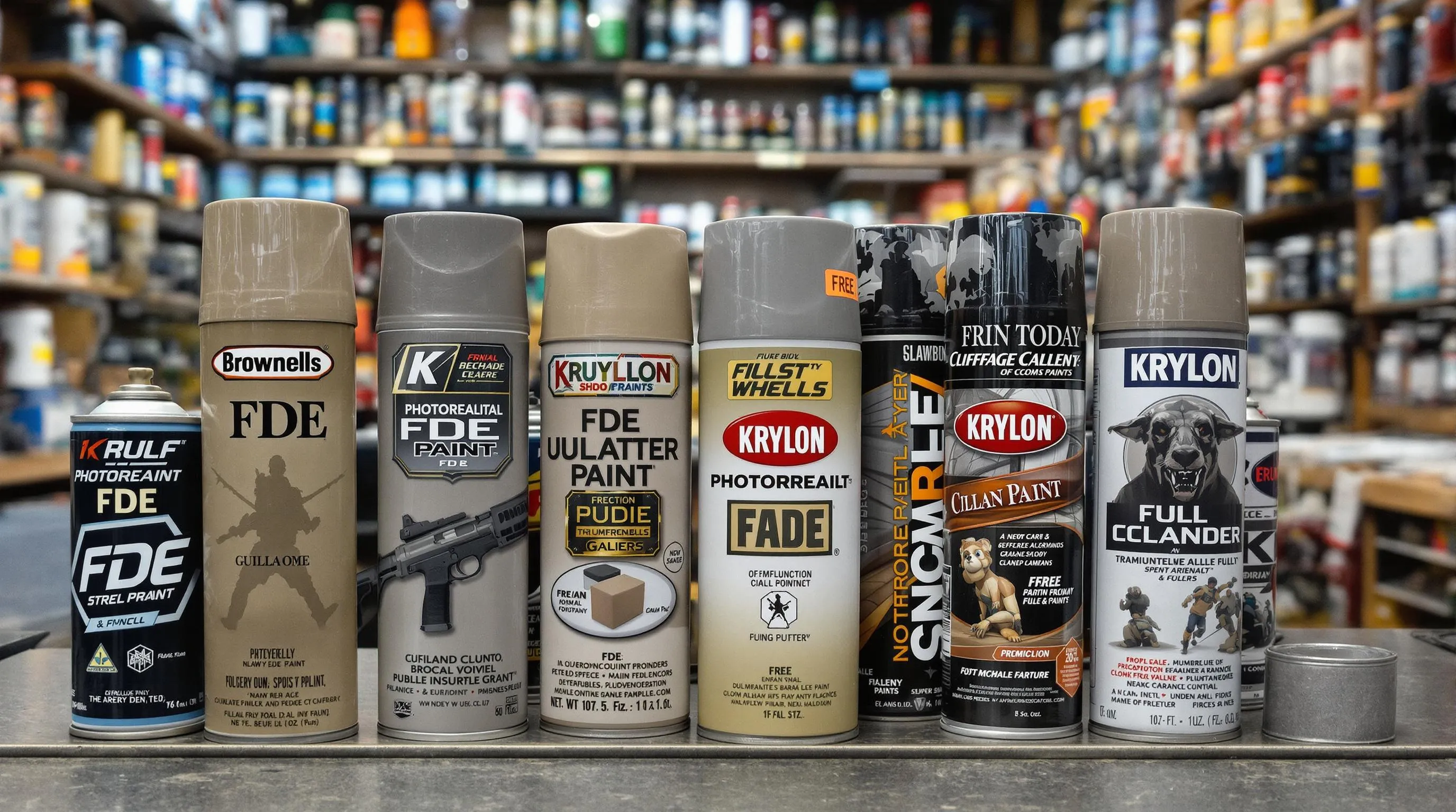 Best FDE Spray Paint: Top 10 Reviews for Firearms & Tactical Gear 2025 14 Best FDE Spray Paint: Top 10 Reviews for Firearms & Tactical Gear 2025 13