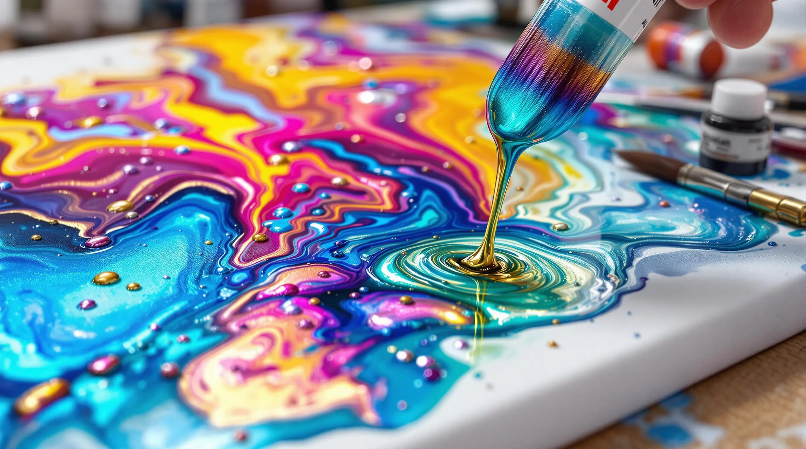 10 Best Metallic Acrylic Paints for Stunning Pour Art | Artist's Guide 2025 14 10 Best Metallic Acrylic Paints for Stunning Pour Art | Artist's Guide 2025 13