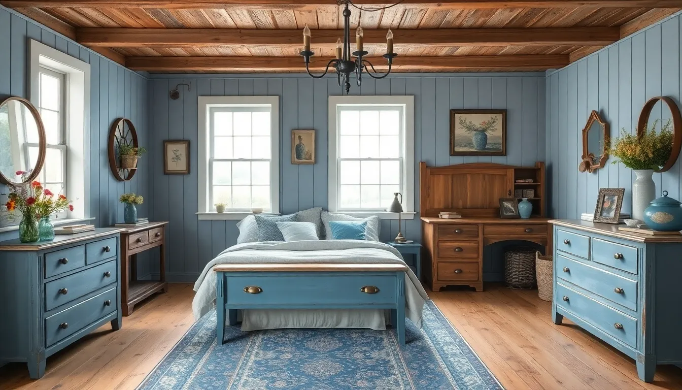 15 Stunning Blue Bedroom Ideas to Create Your Perfect Sleep Sanctuary 14 15 Stunning Blue Bedroom Ideas to Create Your Perfect Sleep Sanctuary 13